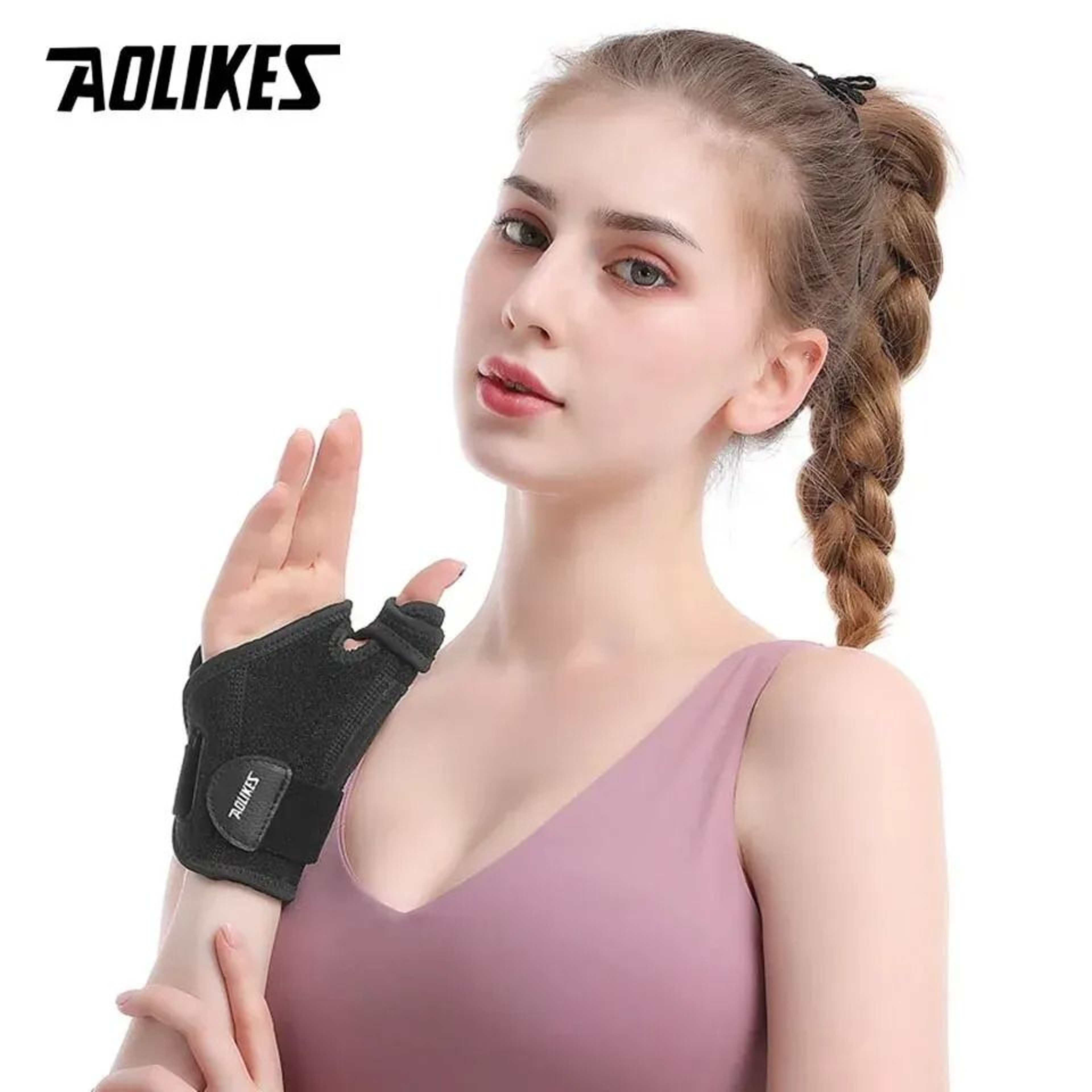 AOLIKES Wrist And Thumb Brace With Support Splints 5