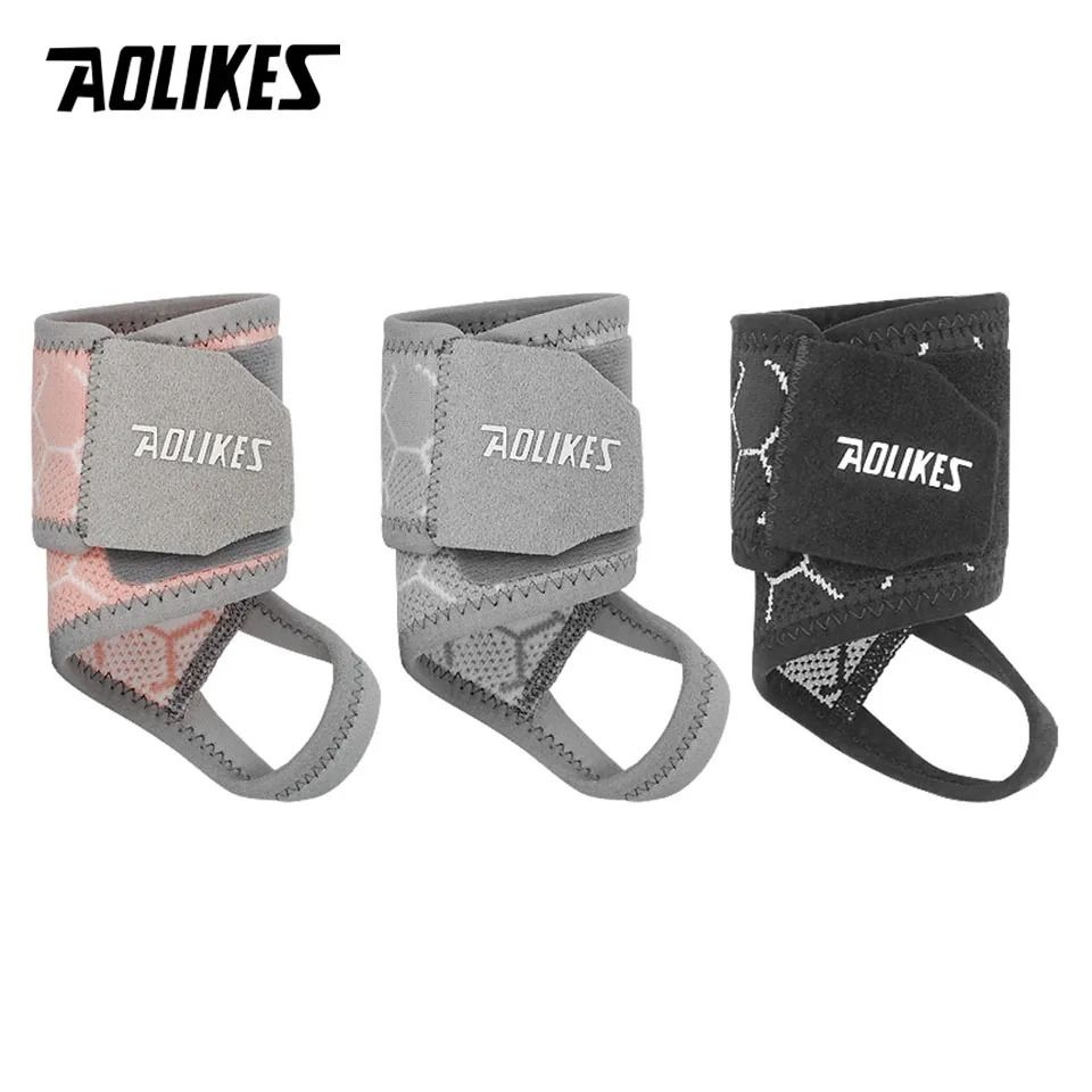 AOLIKES Lightweight Adjustable Compression Wrist Support Brace 5