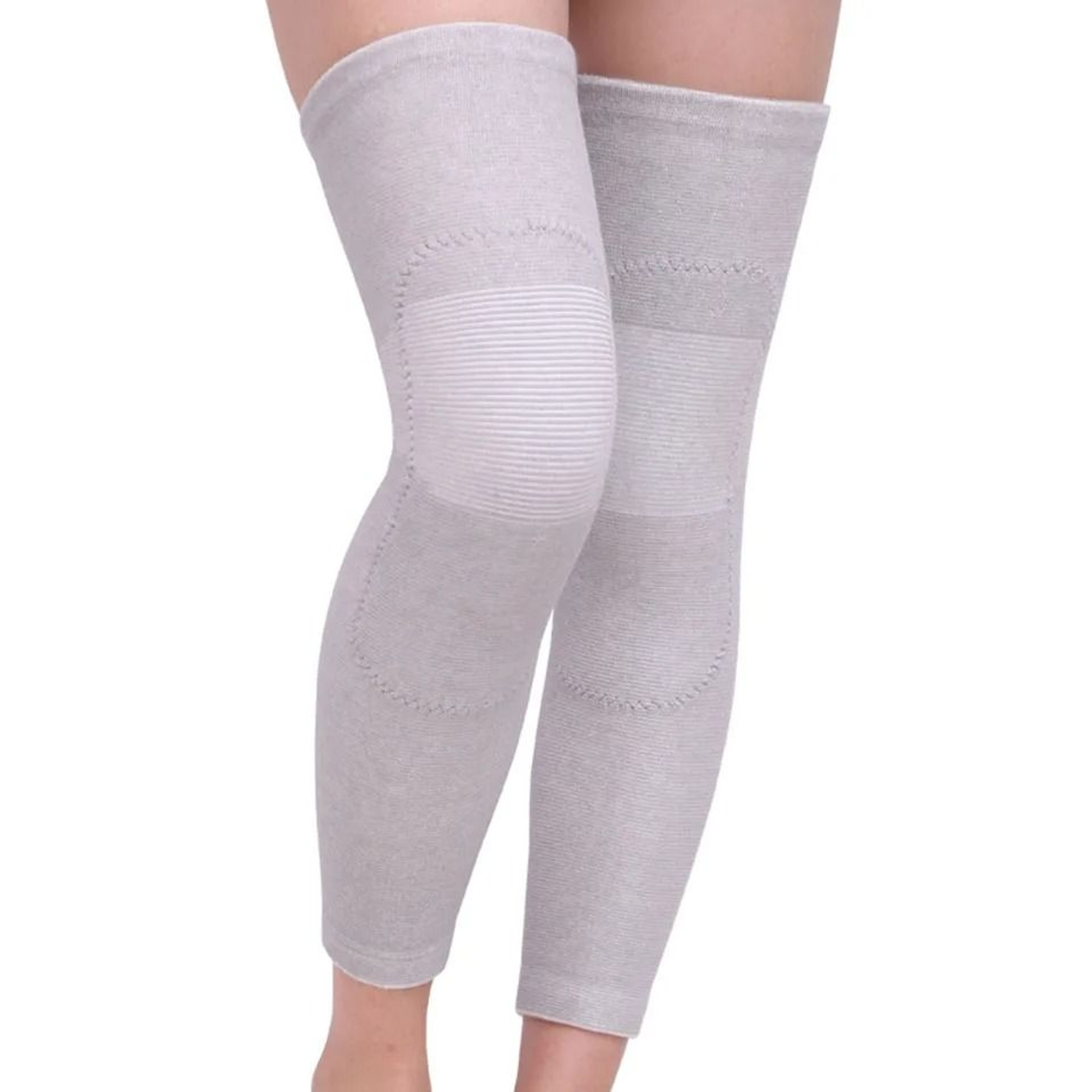 AOLIKES Long Knee And Calf Compression Sleeves For Warm Leg Support 6
