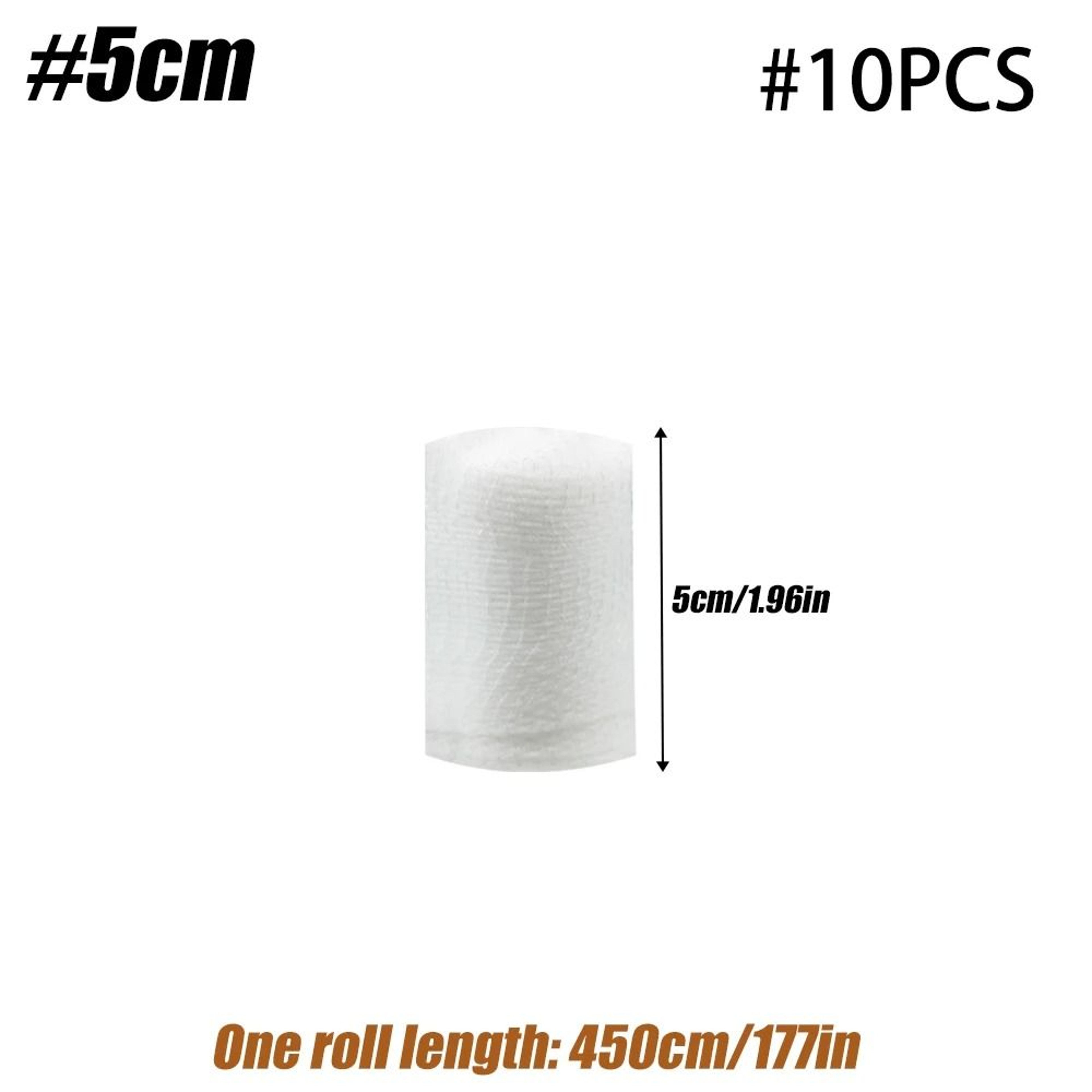 Soft Stretch Gauze Bandage Rolls For Wound Dressing Support 7