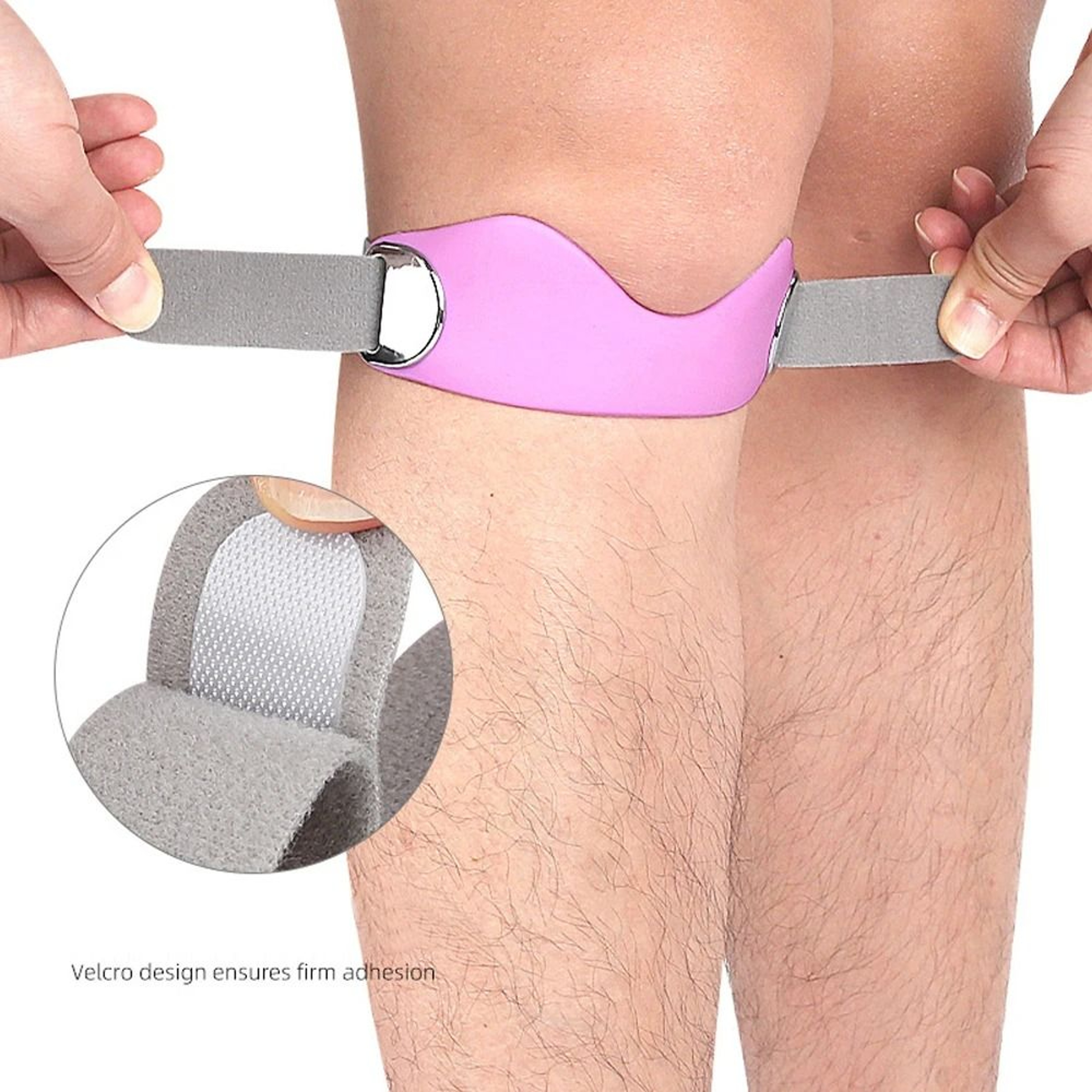 2 Piece Adjustable Patellar Tendon Knee Support Straps 3