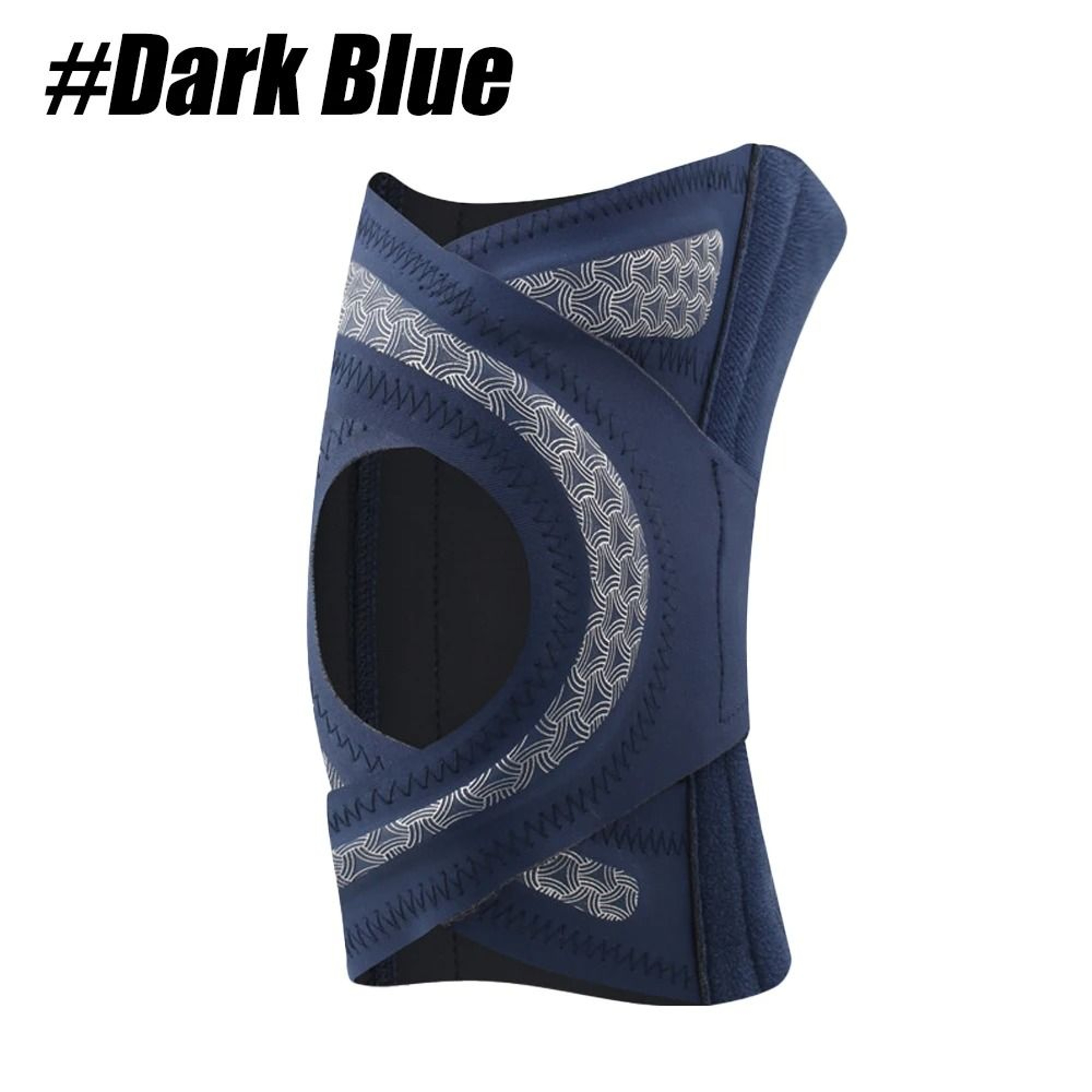 Adjustable Hinged Knee Brace With Side Stabilizers 6