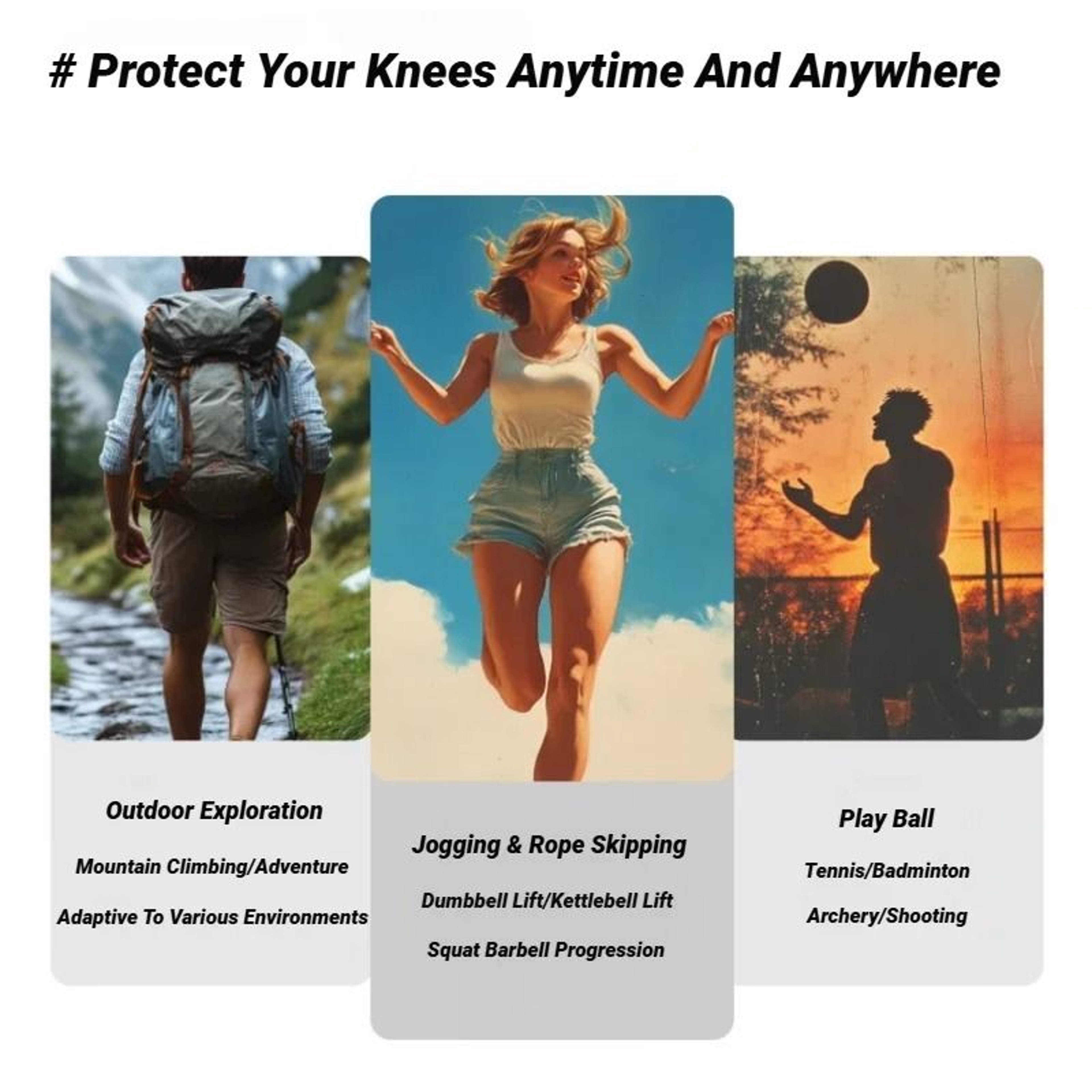 Adjustable Silicone Patellar Tendon Strap For Knee Support 5