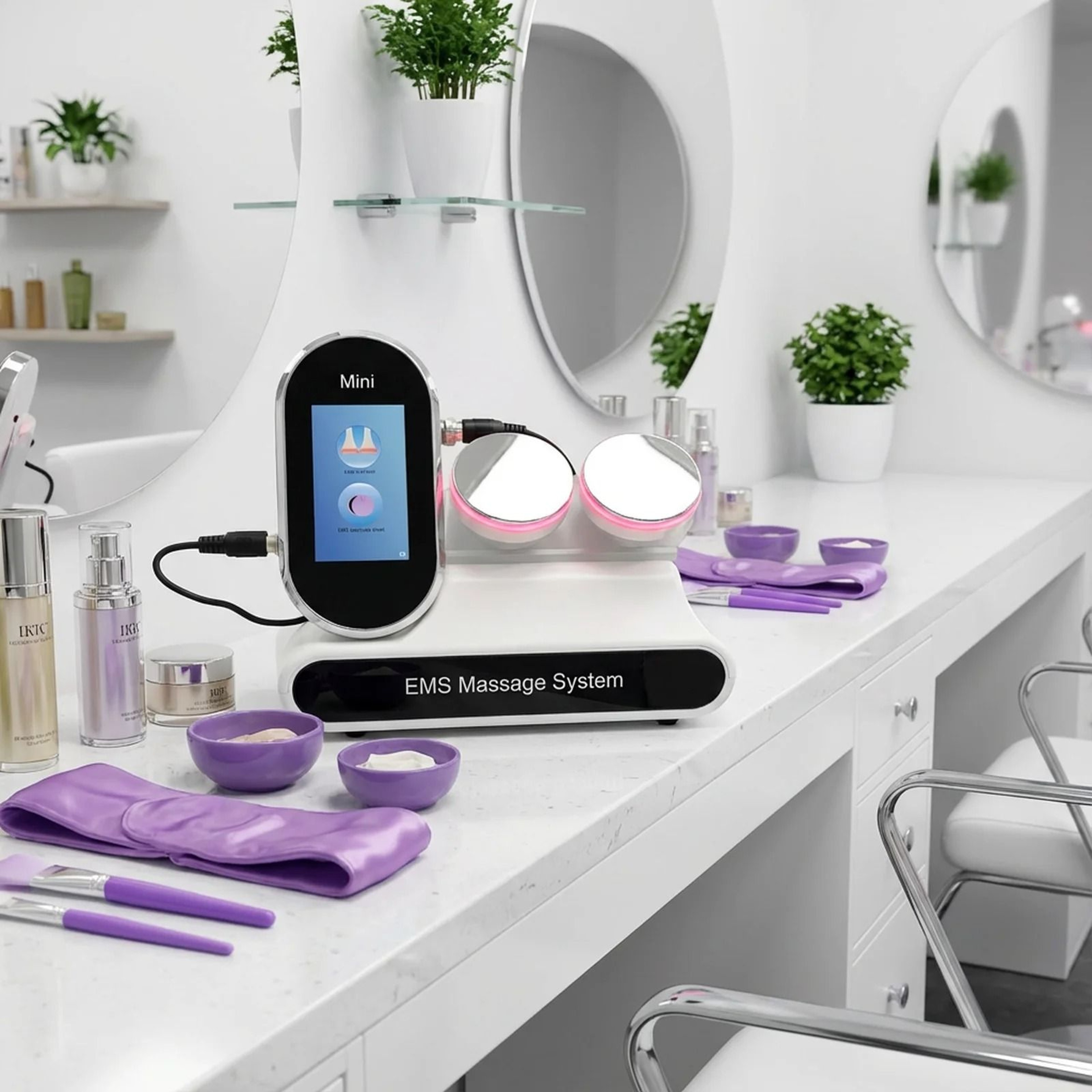 EMS Microcurrent Beauty Massager For Face  Body Skin Firming And Relaxation 2