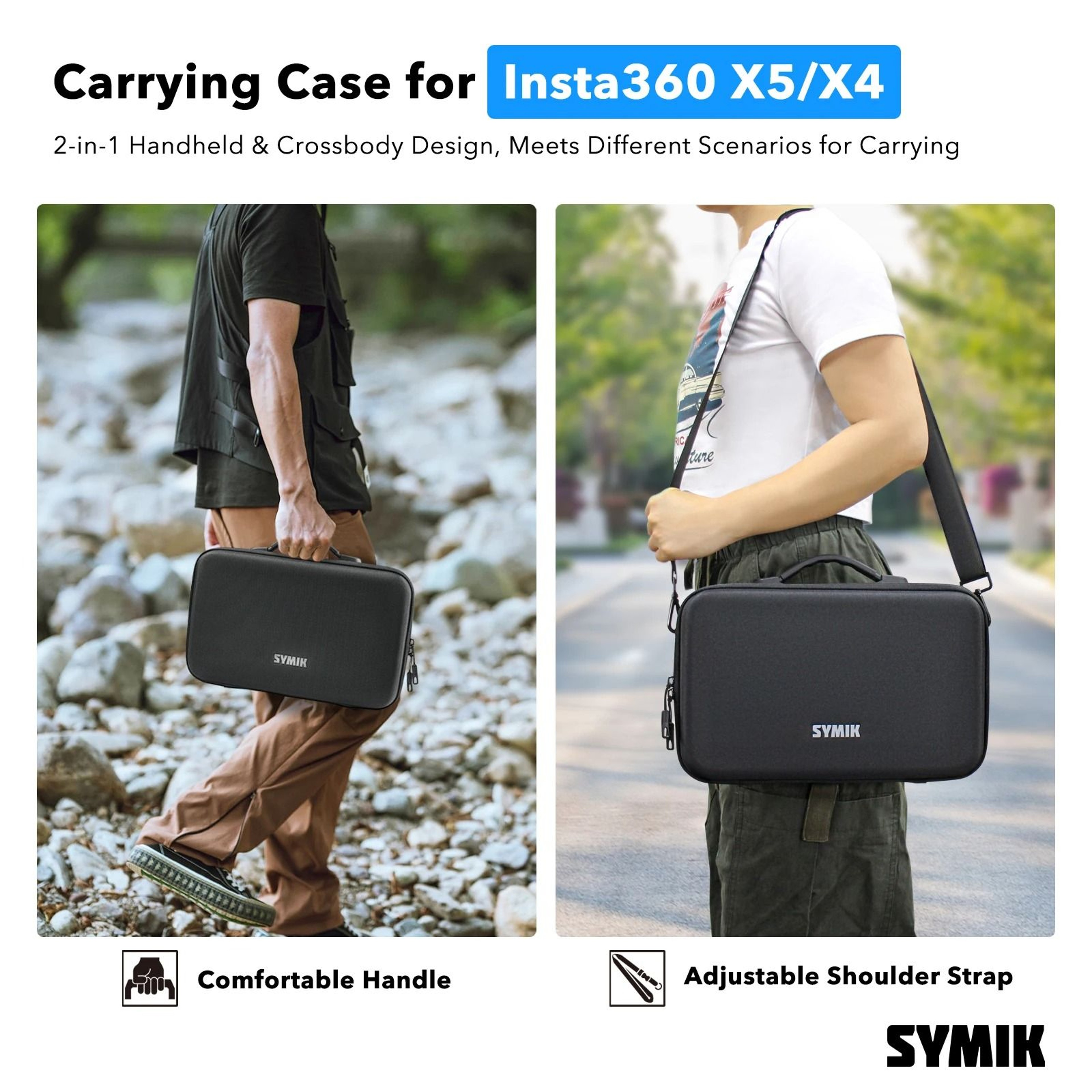 Portable Carrying Case For Insta360 X5 And X4 Camera Accessories 4