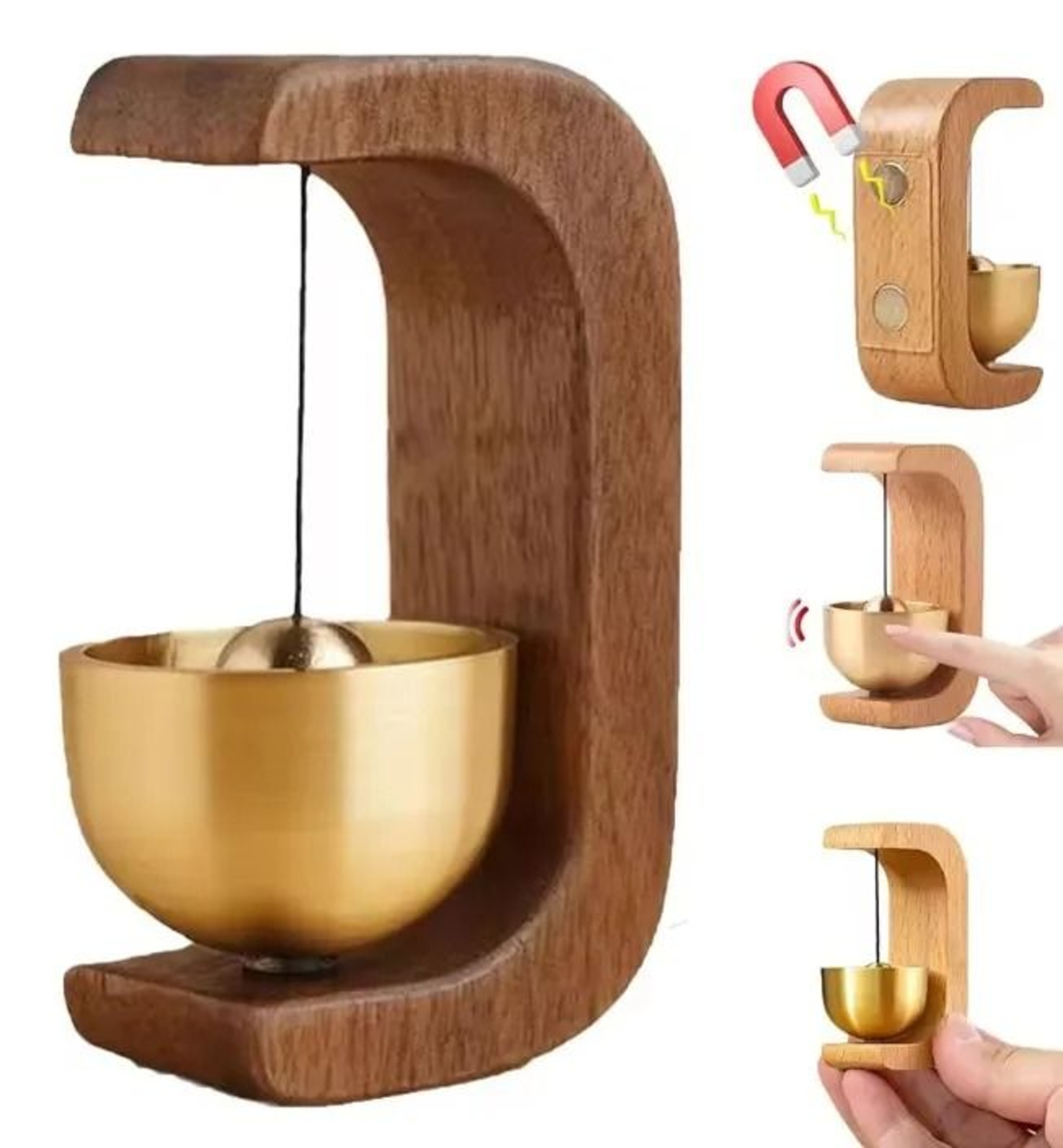 Simple Wind Chime Doorbell Hanging Ornament For Home Car Decor 9