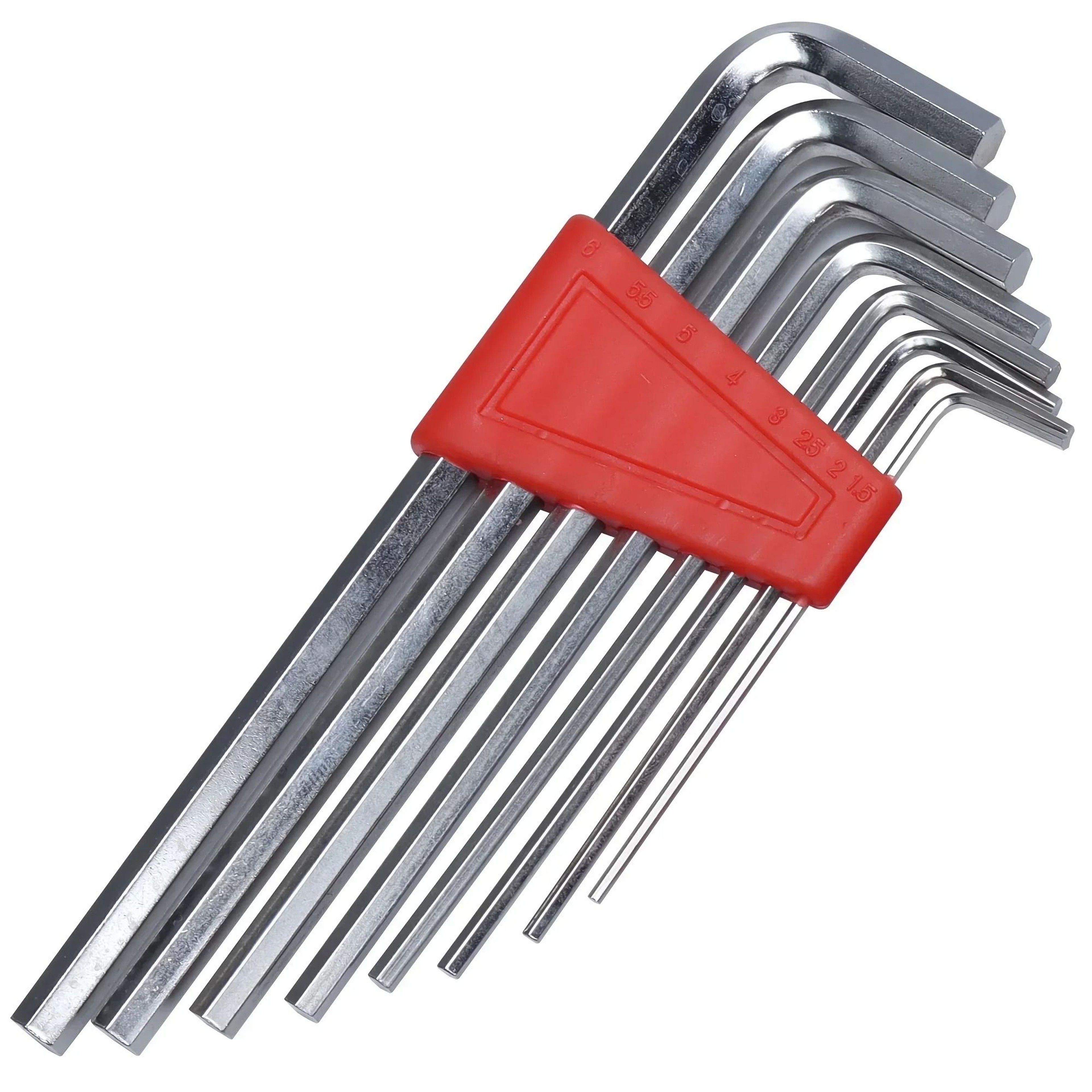 8 Piece Compact L Shaped Allen Key Wrench Set 7
