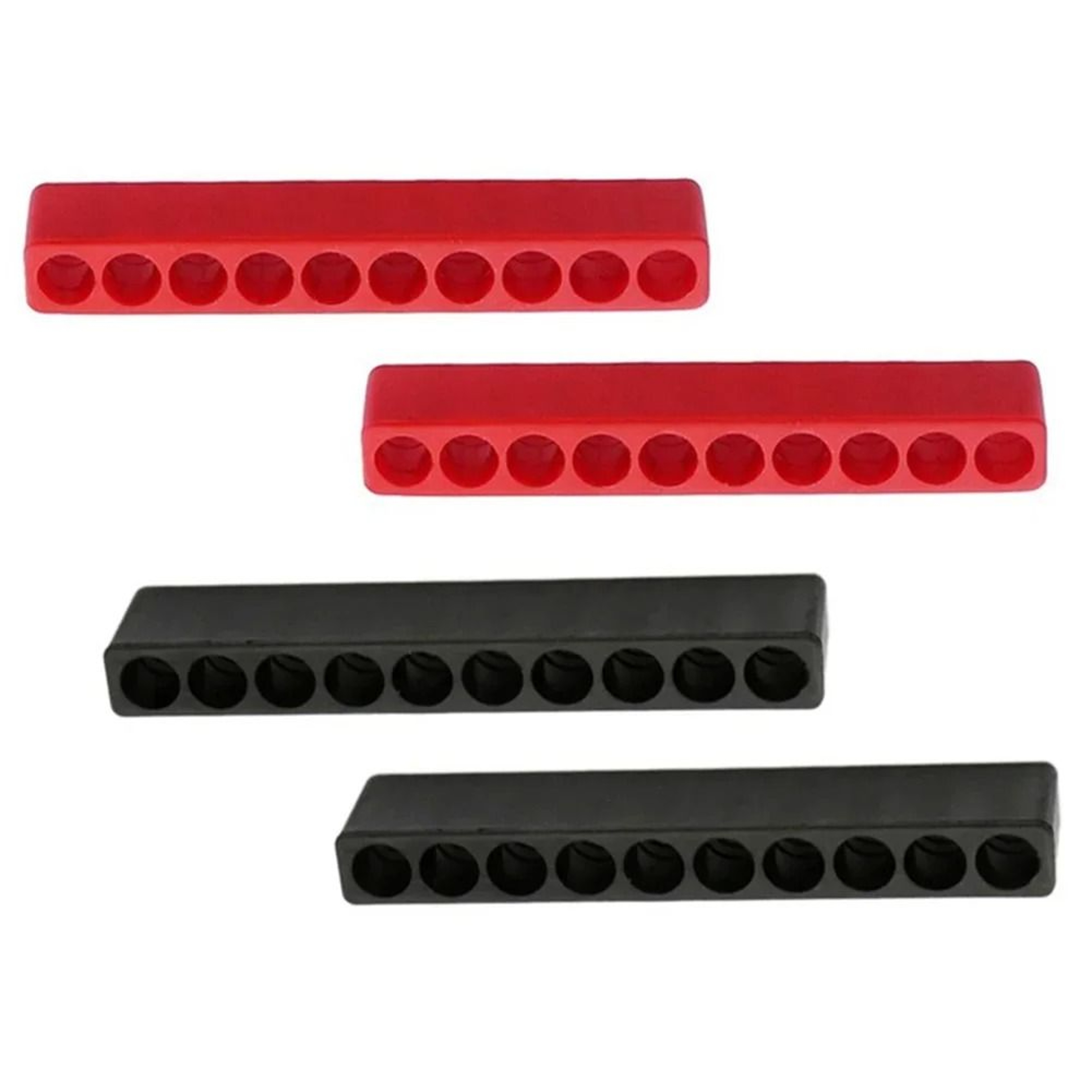 4 Pack 10 Slot 14 Inch Hex Screwdriver Bit Holder Soft Rubber Organizer For Drill Bits 2