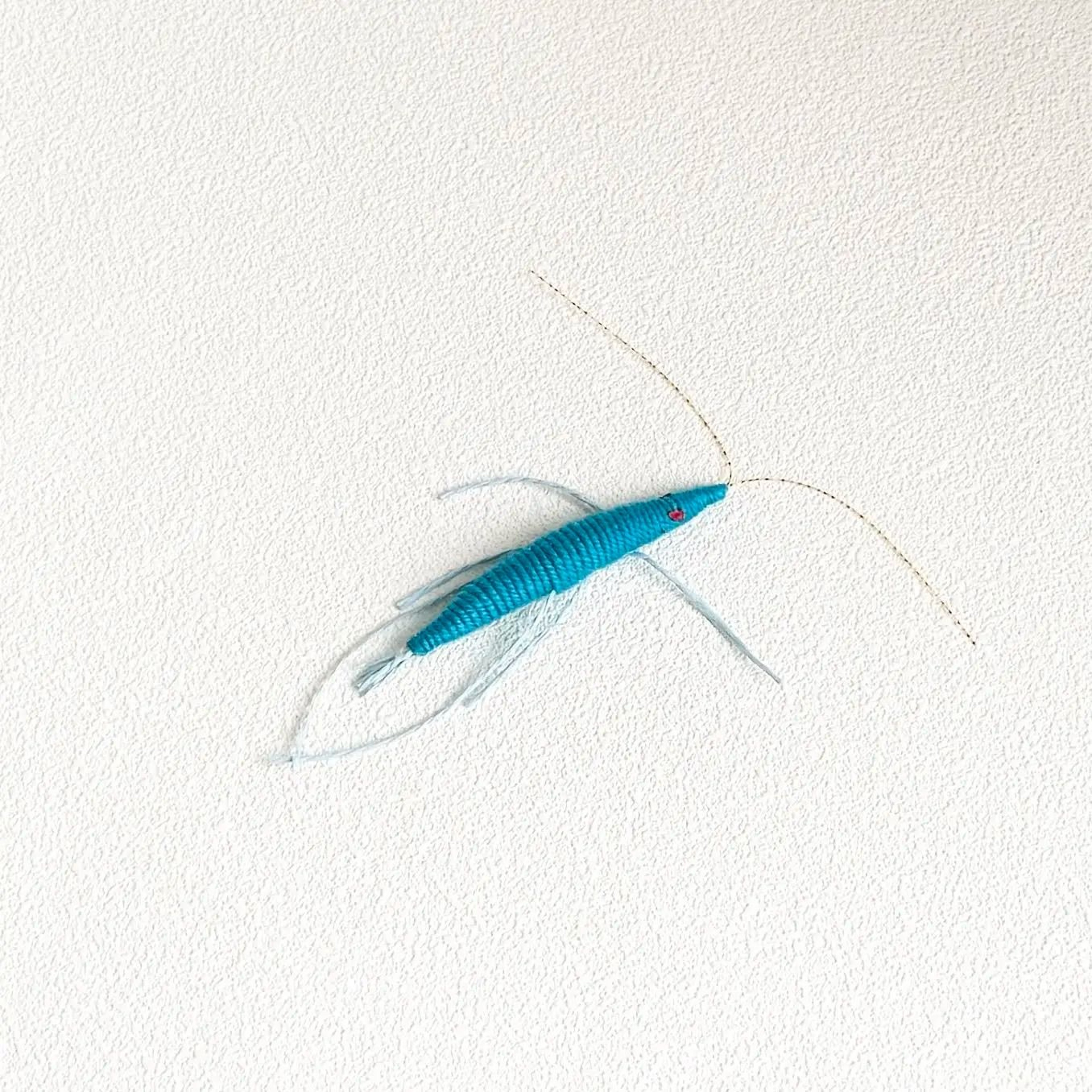 Wool Prawn Catnip Chew Toy For Interactive Play 4