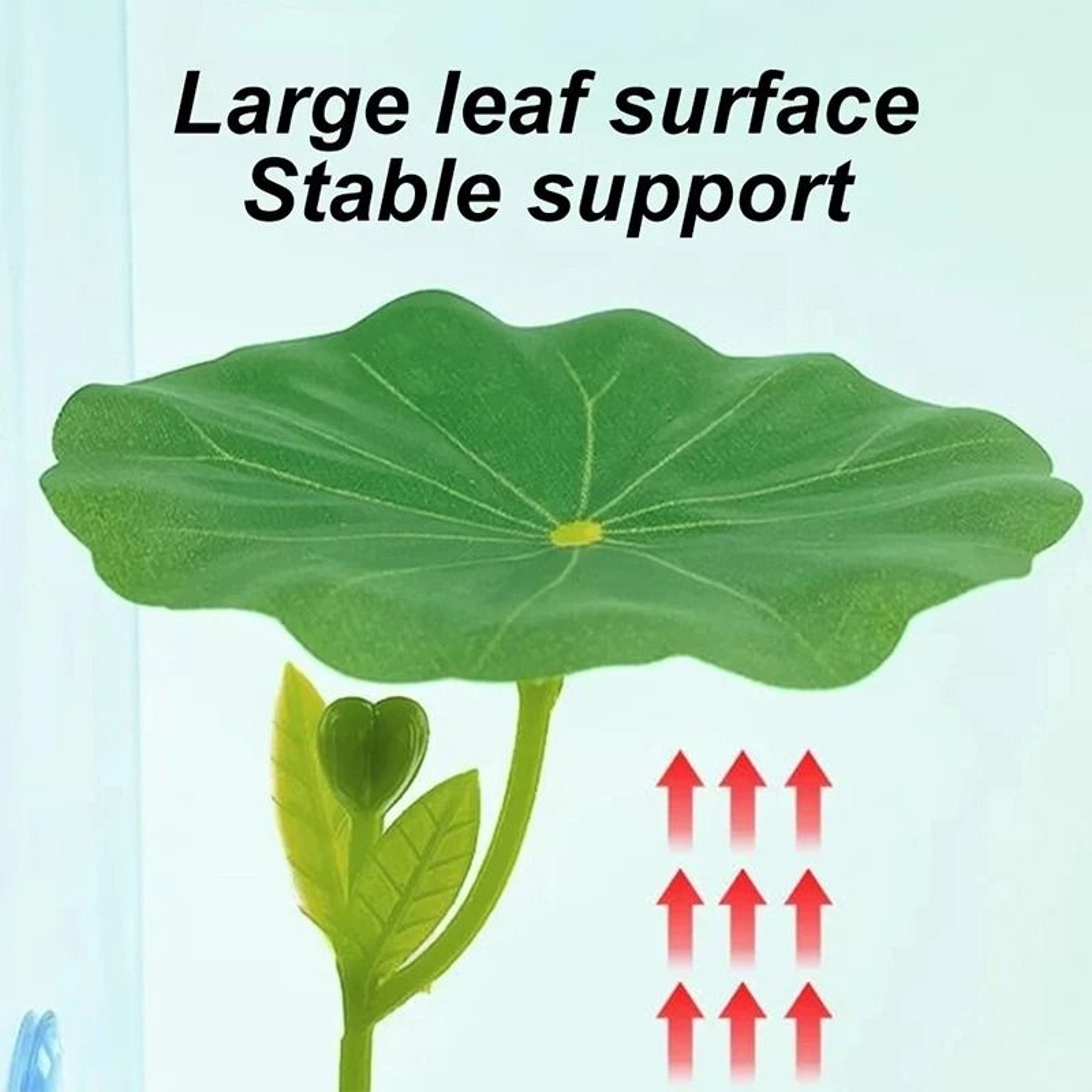 Betta Fish Leaf Hammock With Suction Cup Aquarium Resting Plant Decor 4
