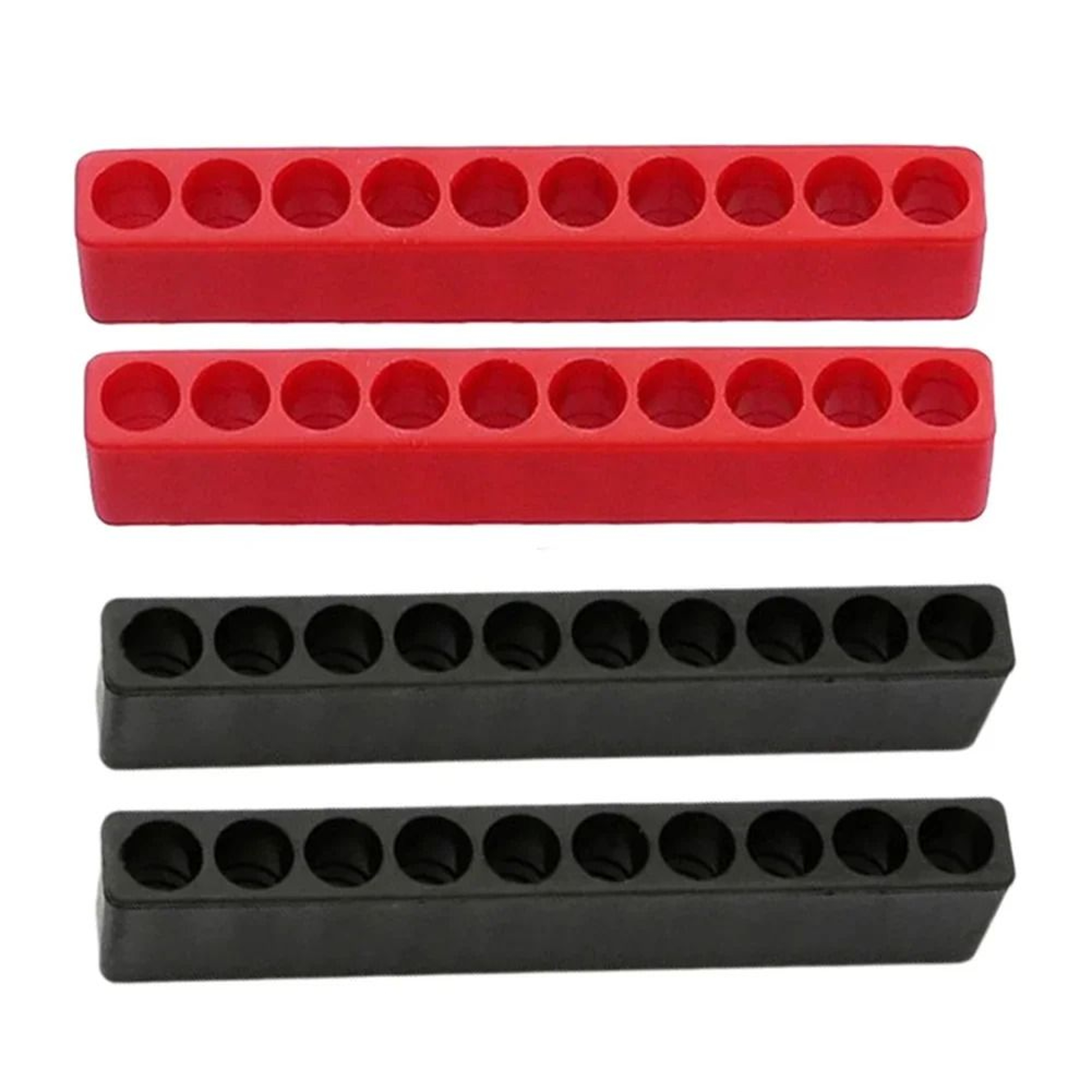 4 Piece Soft Rubber Screwdriver Bit Holder Organizer 1