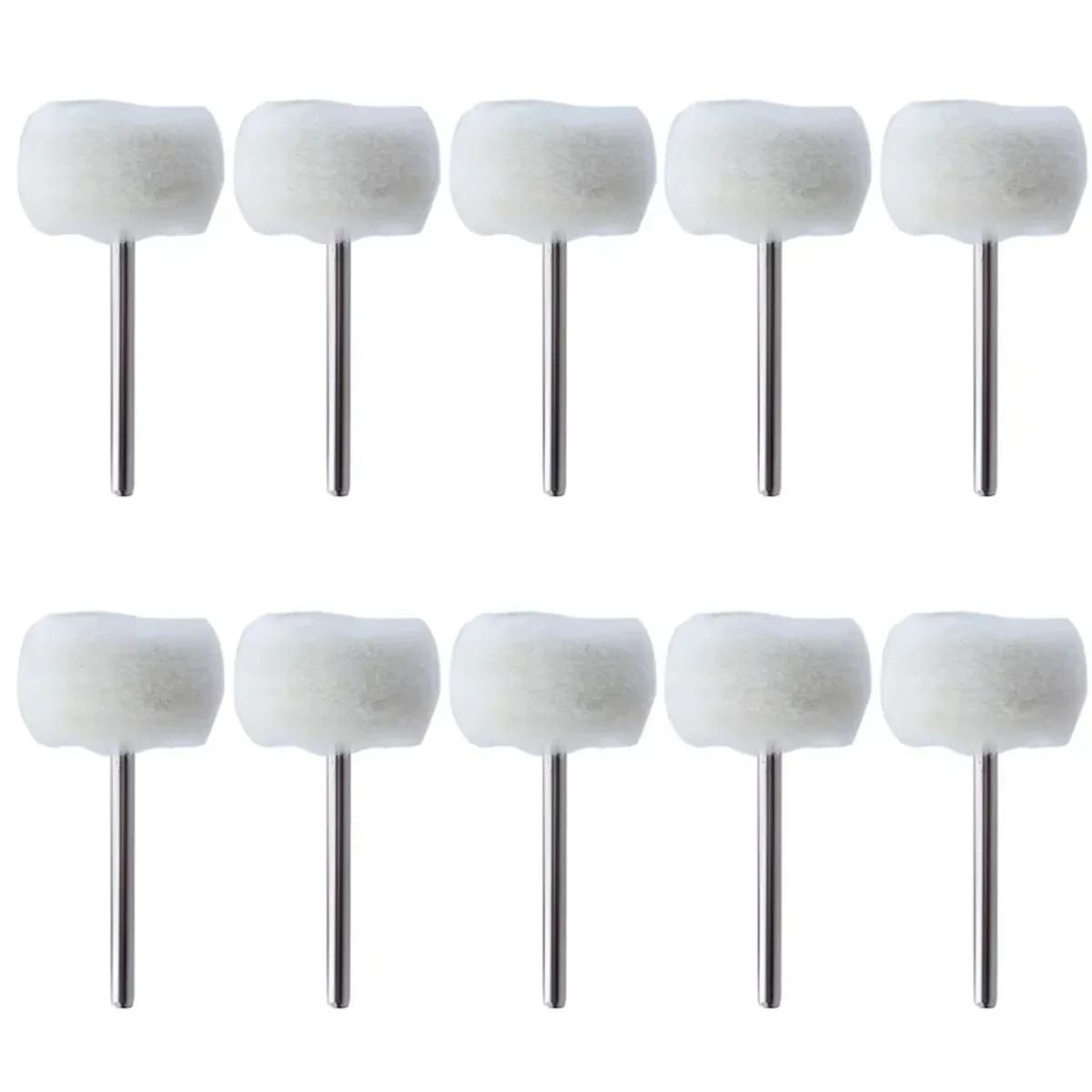 Mini Wool Polishing Wheel Set For Rotary Tools 7