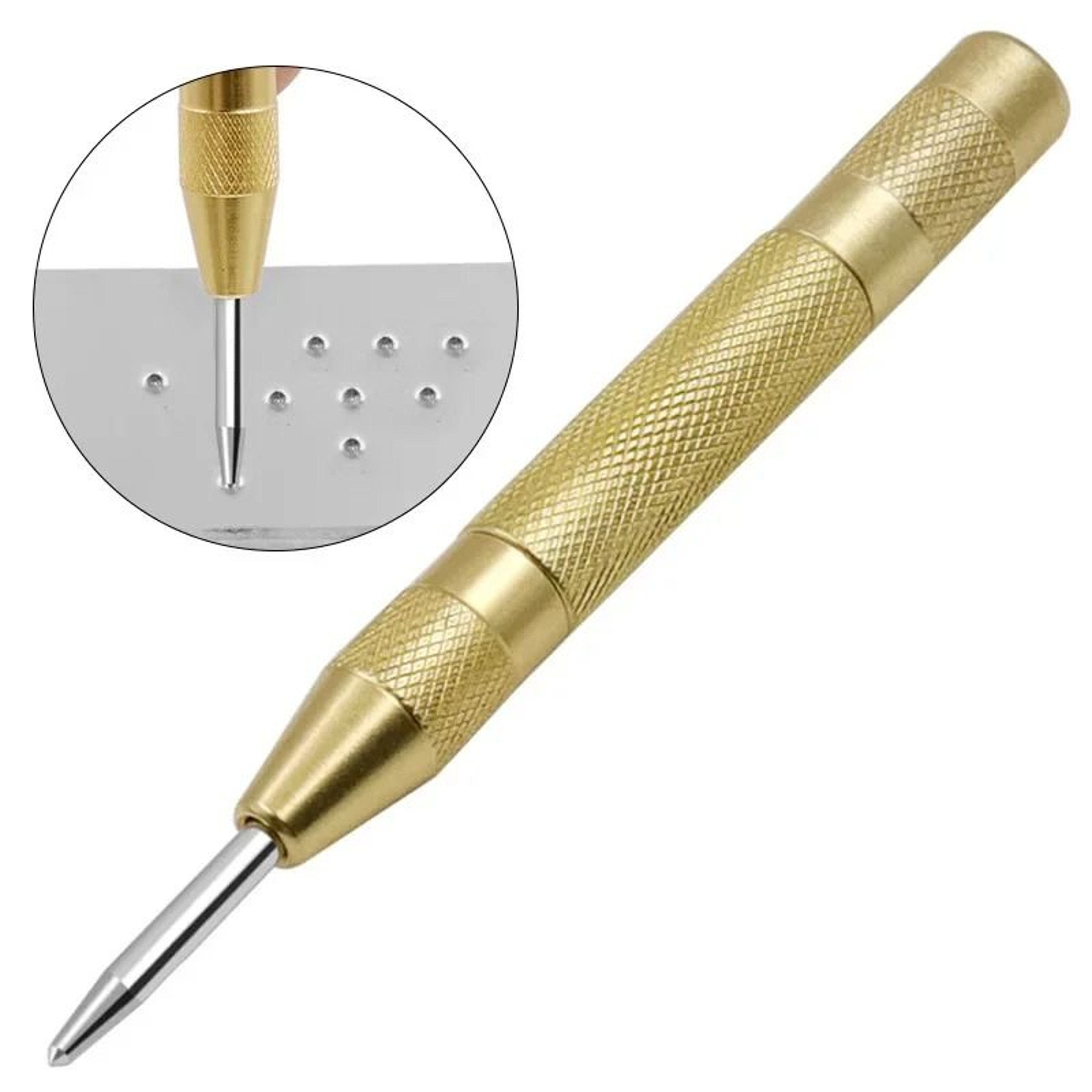 Automatic Center Punch Tool For Wood And Metal Marking 4