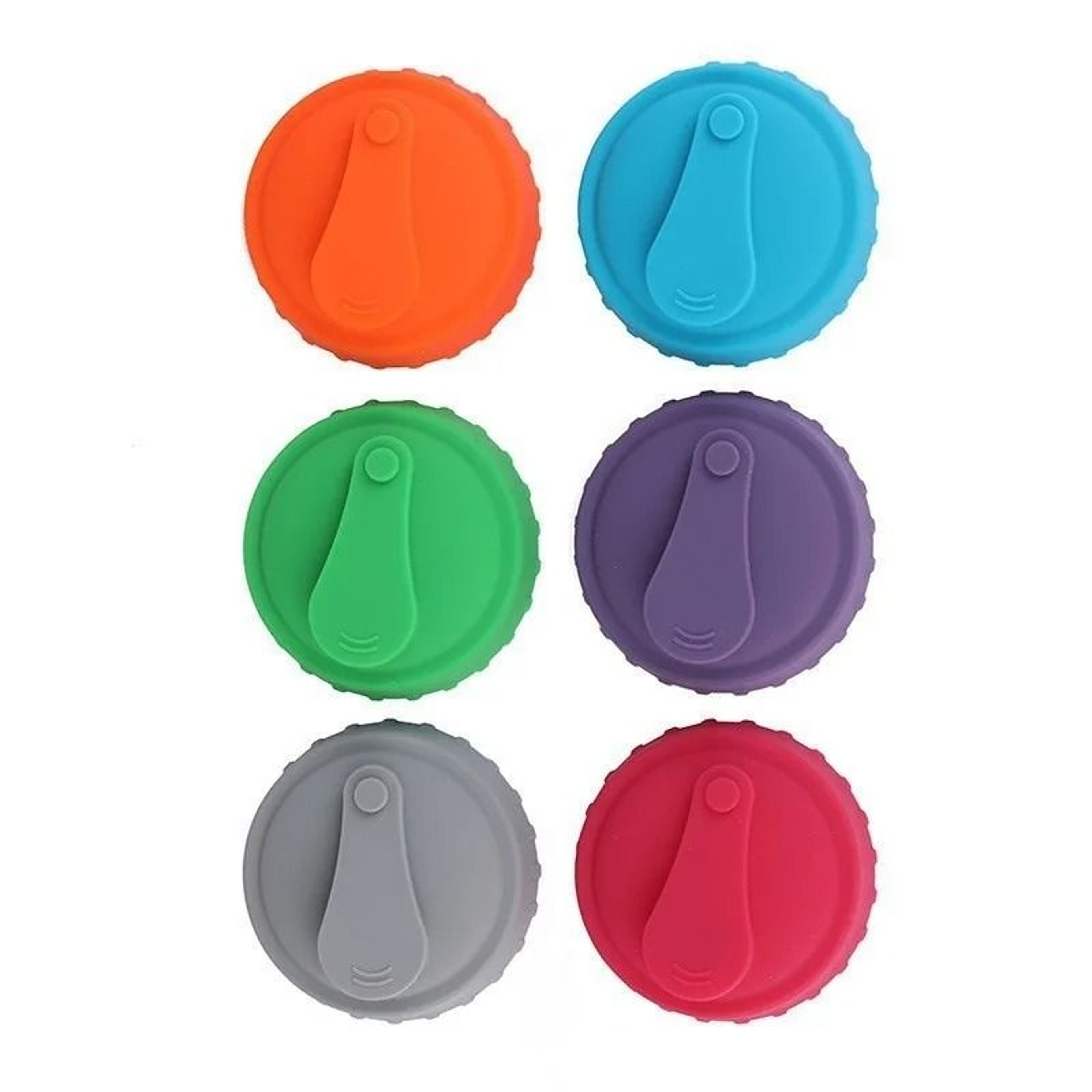 Reusable Silicone Soda Can Lid  Drink Stopper 12