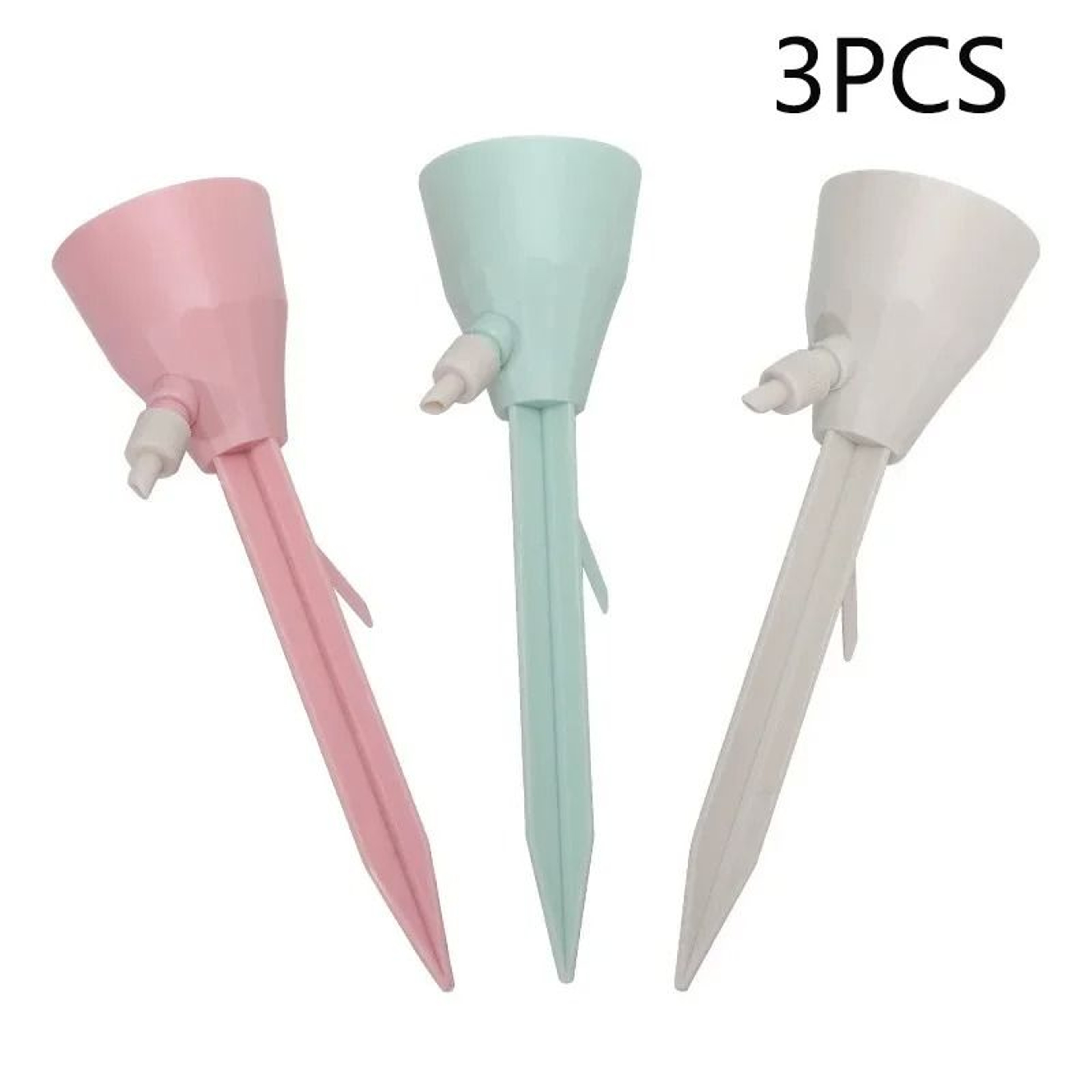 3 Pack Adjustable Self Watering Plant Irrigation Spikes 8