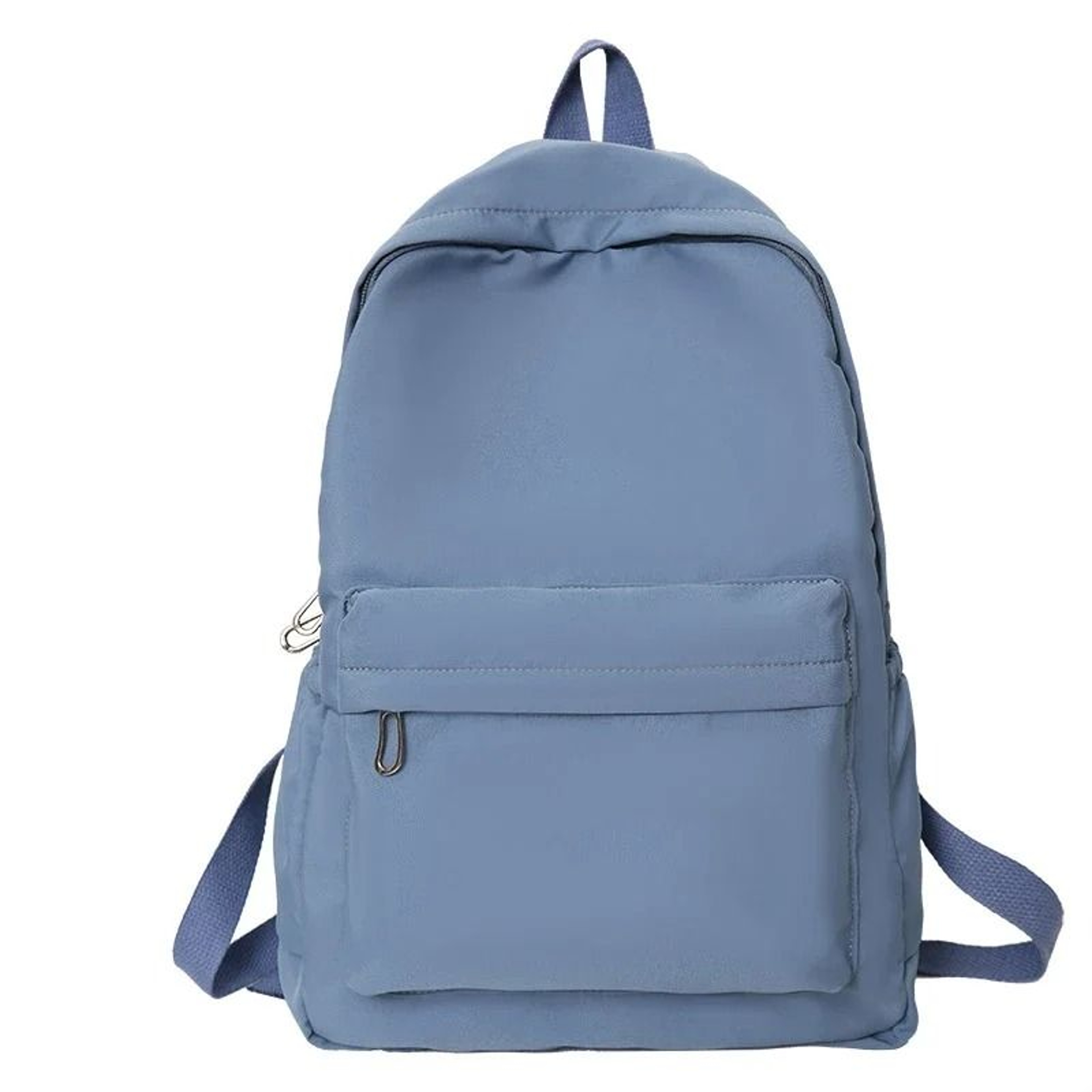 Lightweight Solid Color School Backpack Casual Travel Bookbag For Students And Daily Use 7