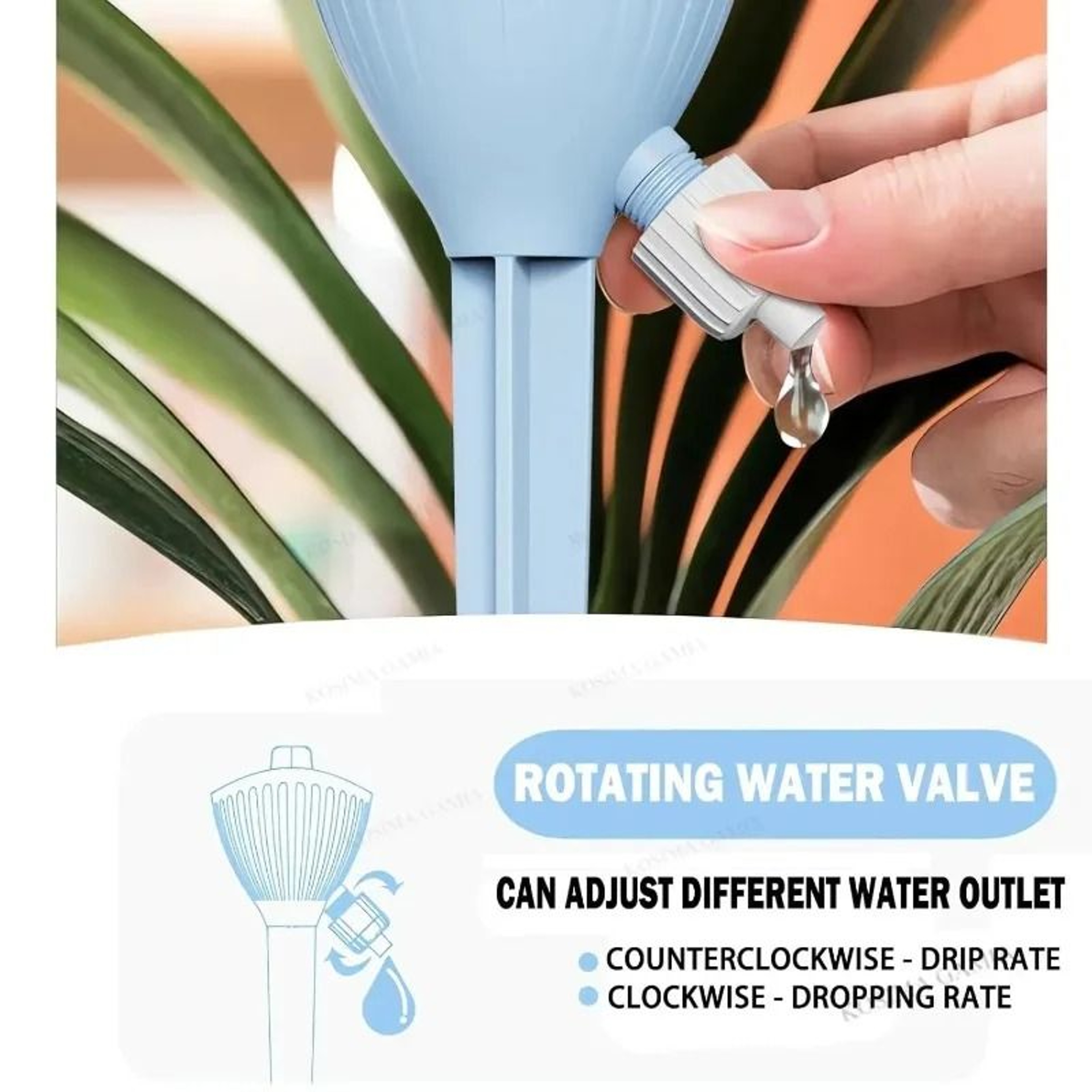 Adjustable Self Watering Drip Irrigation Stakes For Bottles Indoor And Outdoor Plants 5