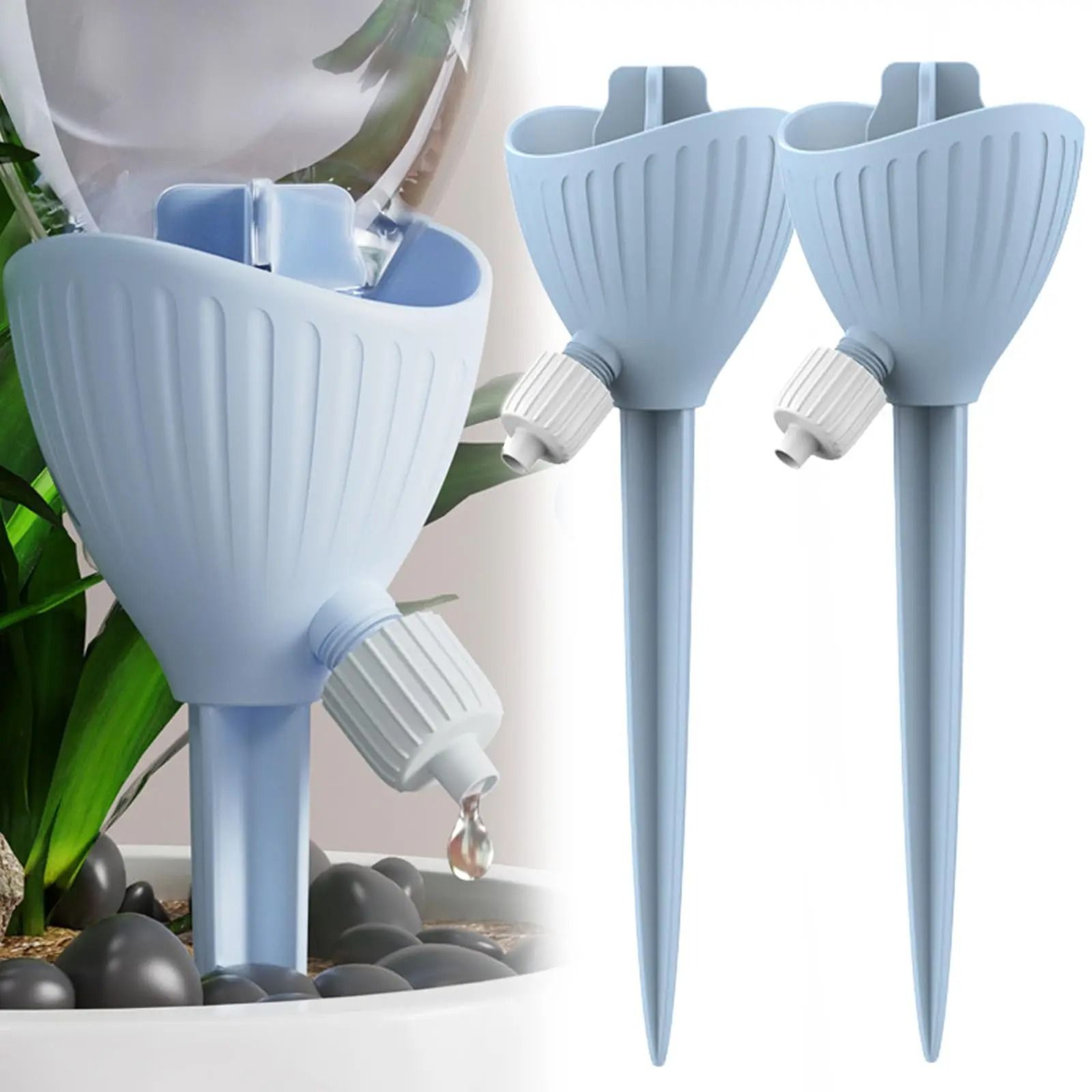 Adjustable Self Watering Drip Irrigation Stakes For Bottles Indoor And Outdoor Plants 11