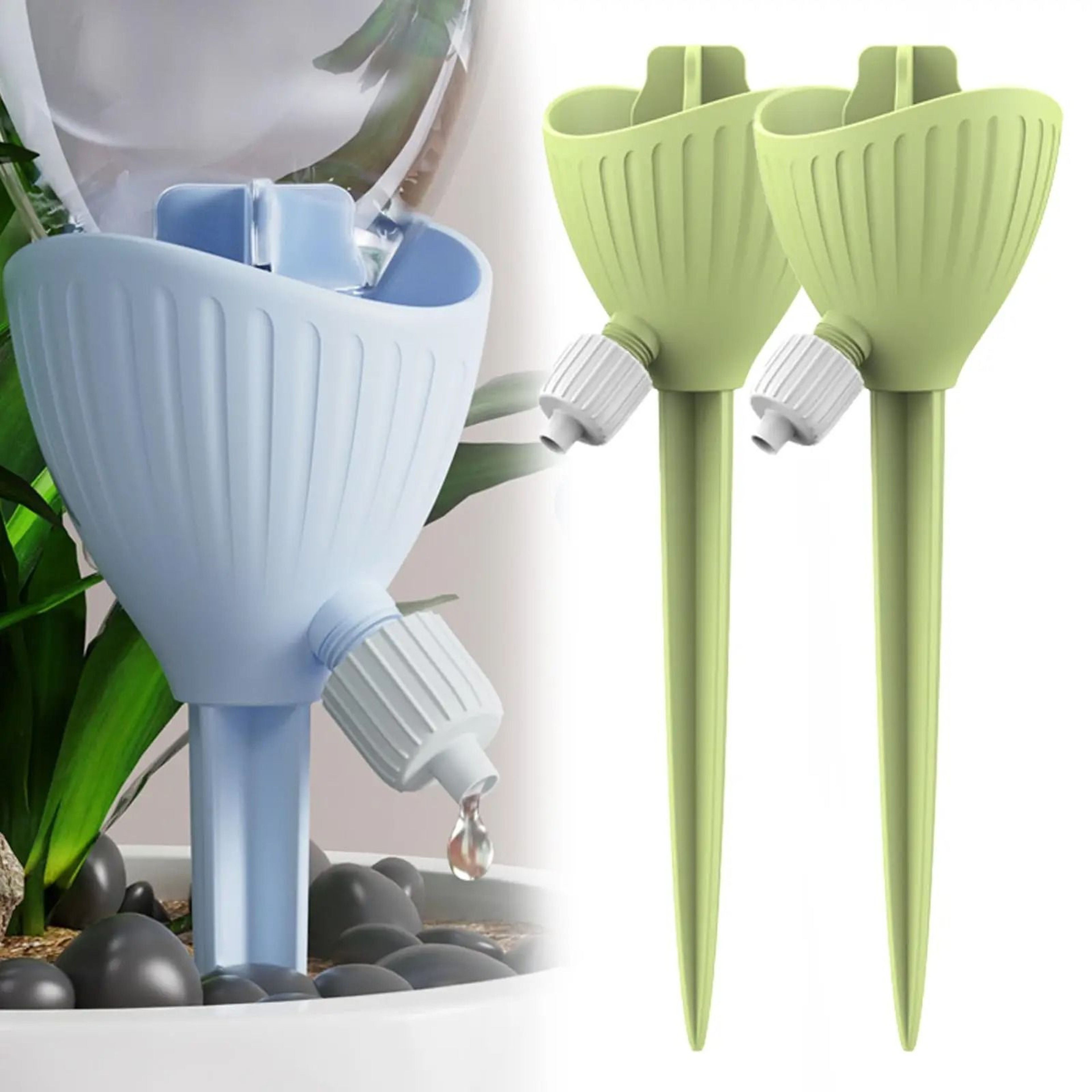 Adjustable Self Watering Drip Irrigation Stakes For Bottles Indoor And Outdoor Plants 13