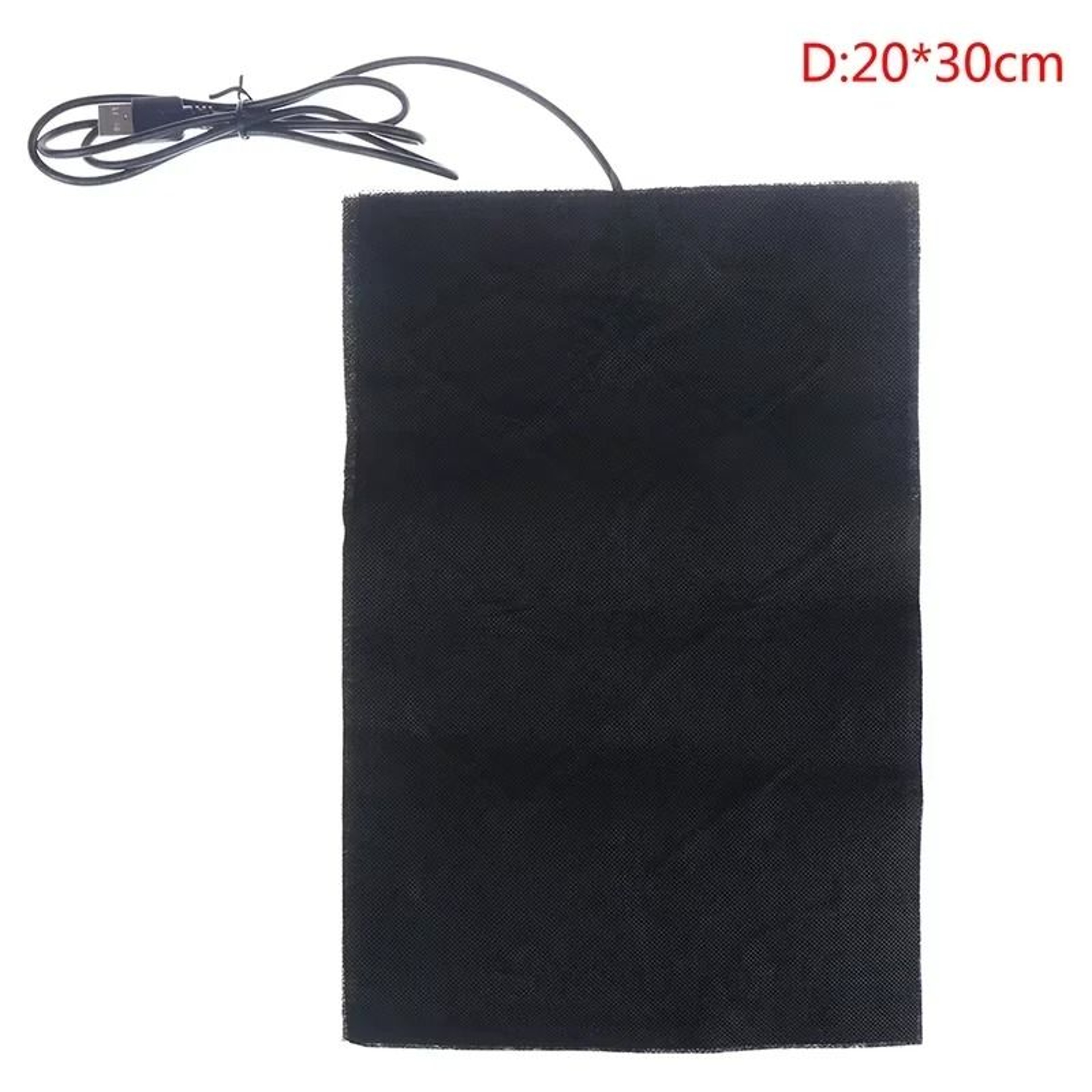 5V USB Carbon Fiber Heating Pad For Waist Knee Back  Joint Warm Therapy 8