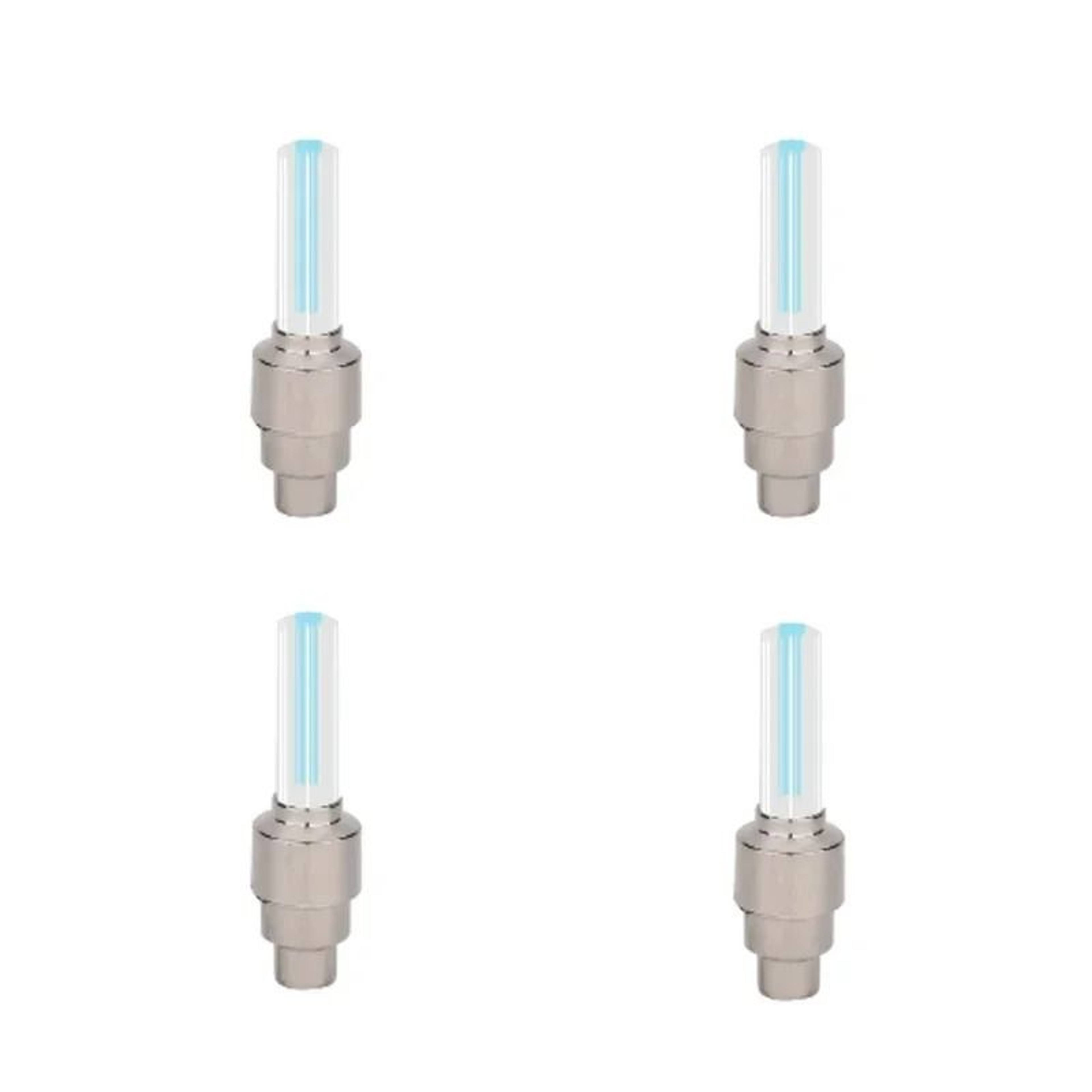 Motion Activated LED Valve Cap Lights For Bicycle Motorcycle  Car Tires Waterproof 10