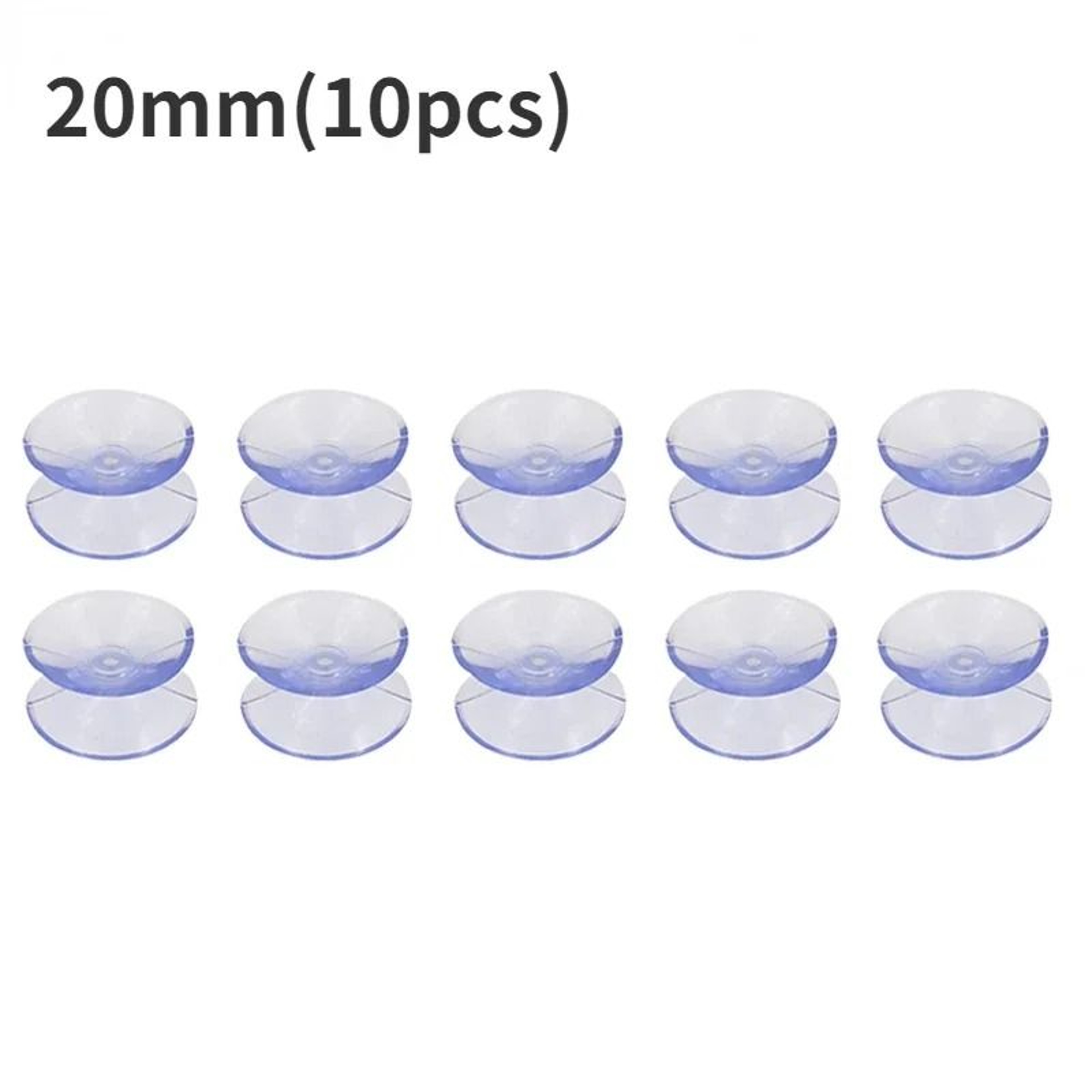Double Sided Suction Cup Pads For Glass Plastic Aquarium And DIY Mounting 11