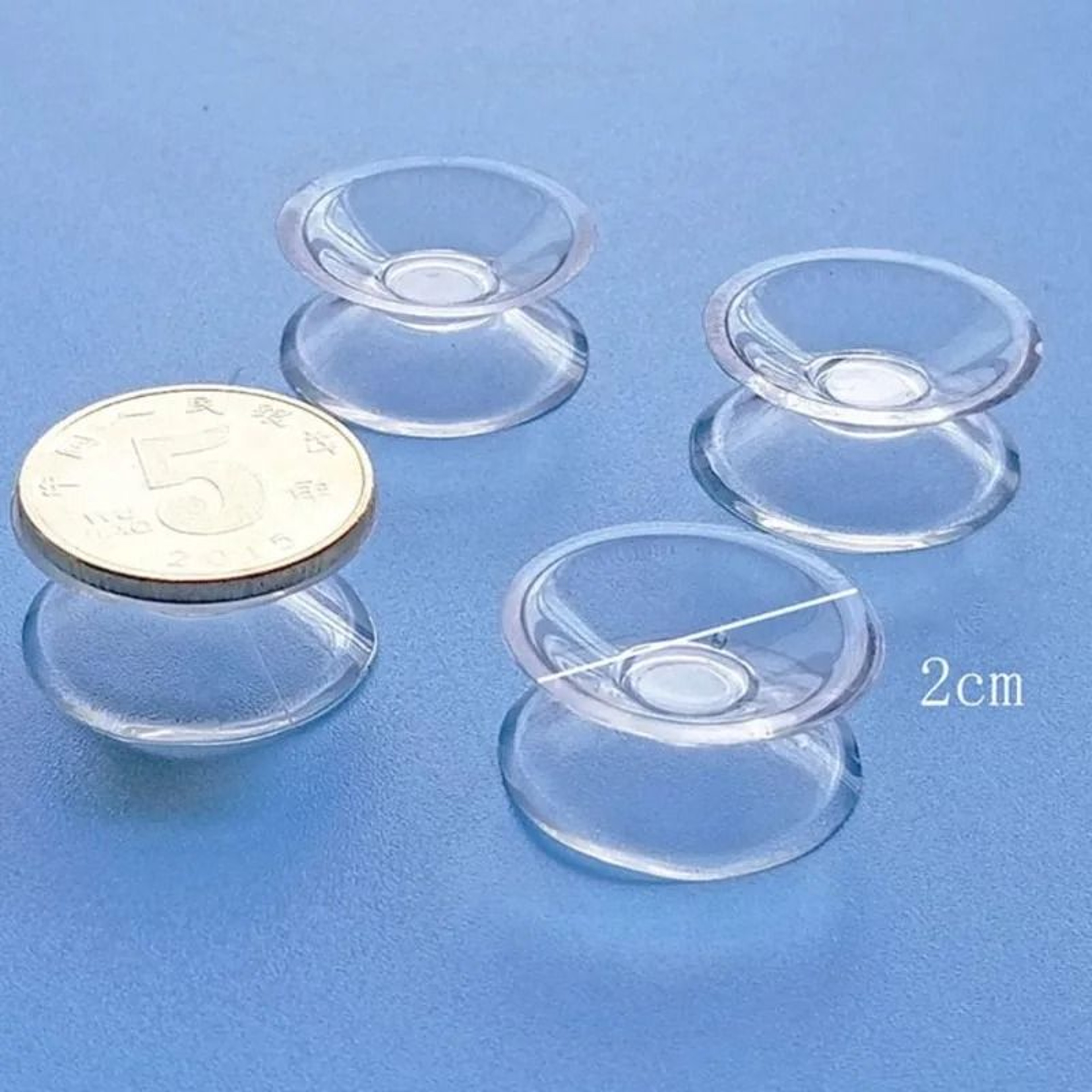 Double Sided Suction Cup Pads For Glass Plastic Aquarium And DIY Mounting 2