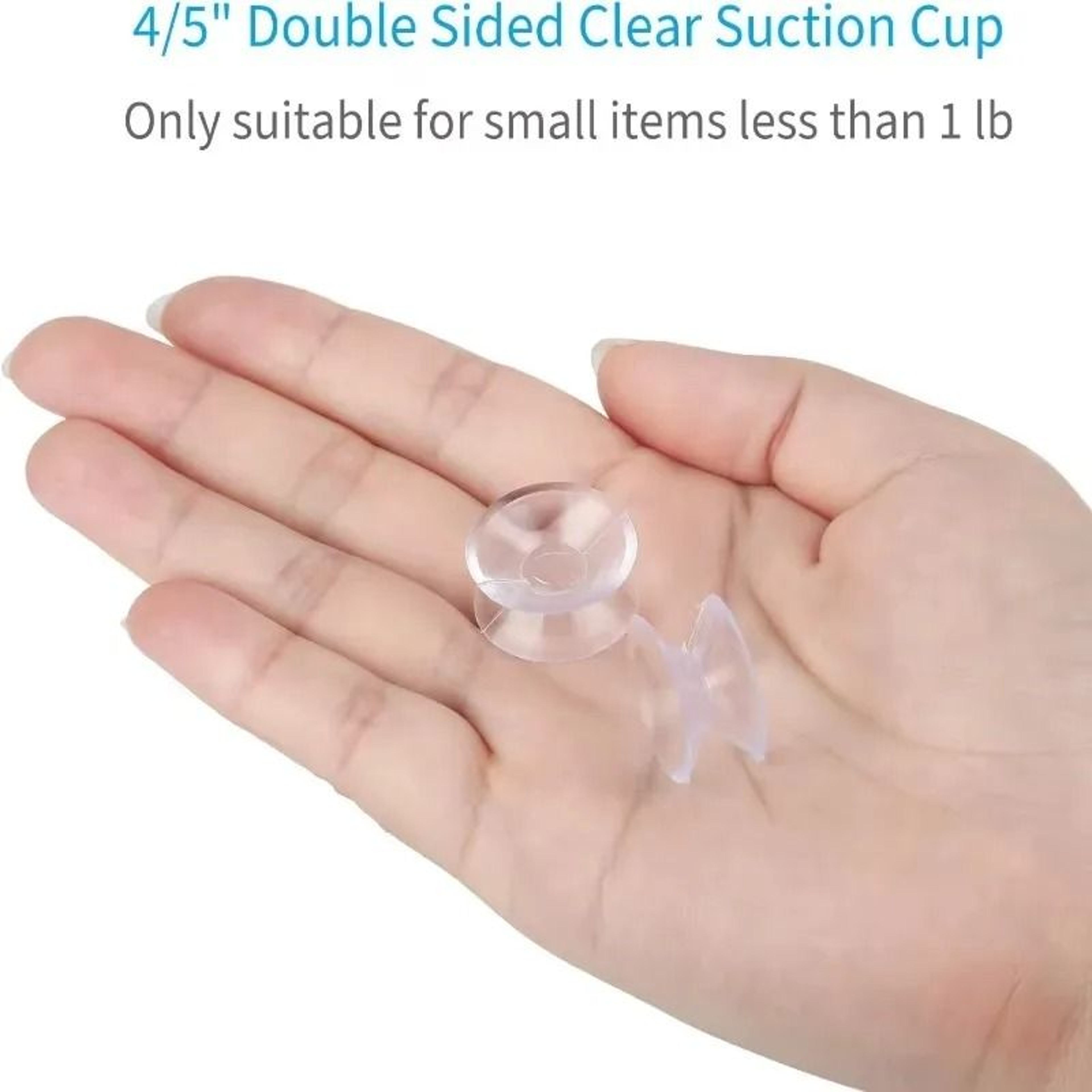 Double Sided Suction Cup Pads For Glass Plastic Aquarium And DIY Mounting 4