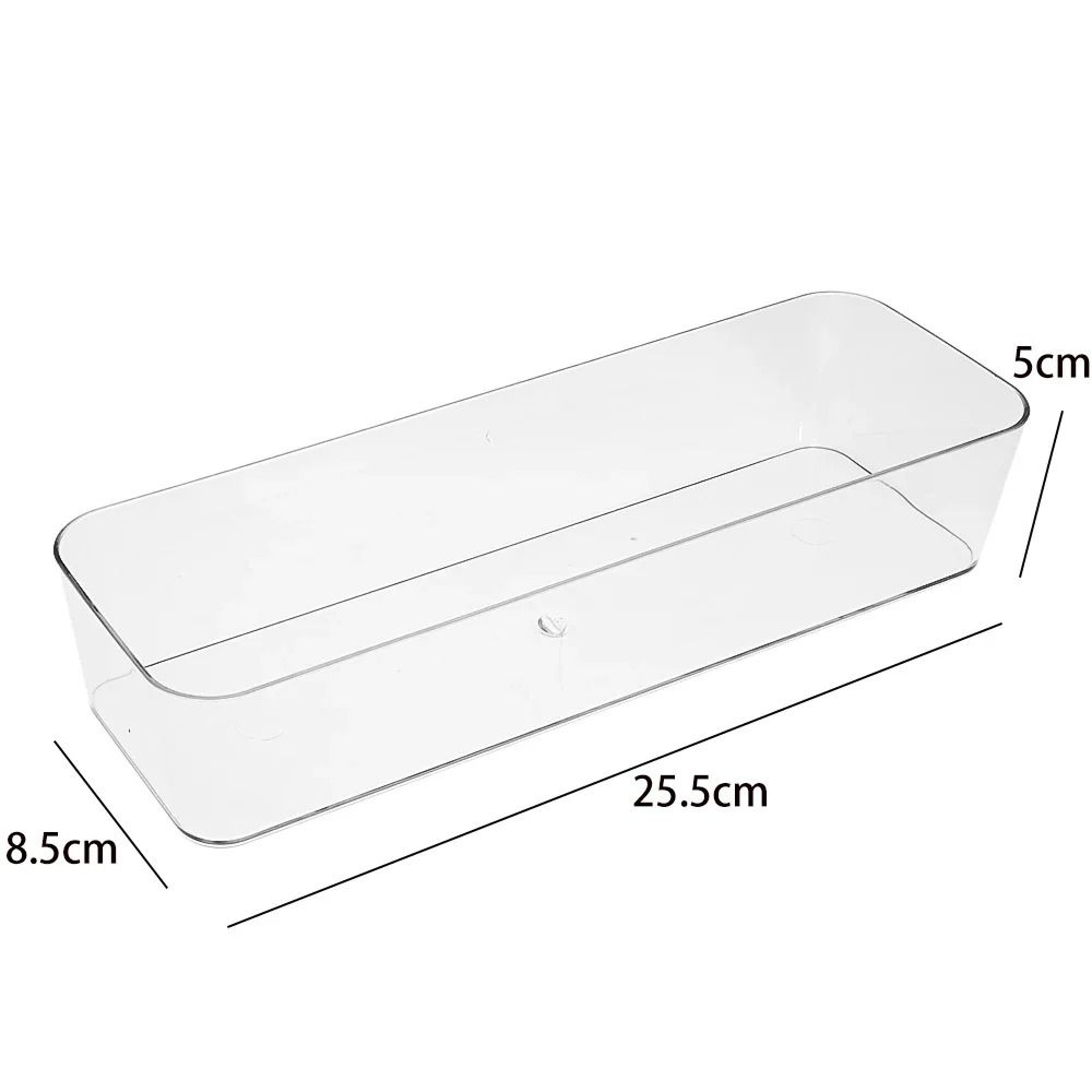 Clear Plastic Storage Box Large Capacity Desktop Organizer For Makeup Jewelry And Office Supplies 8