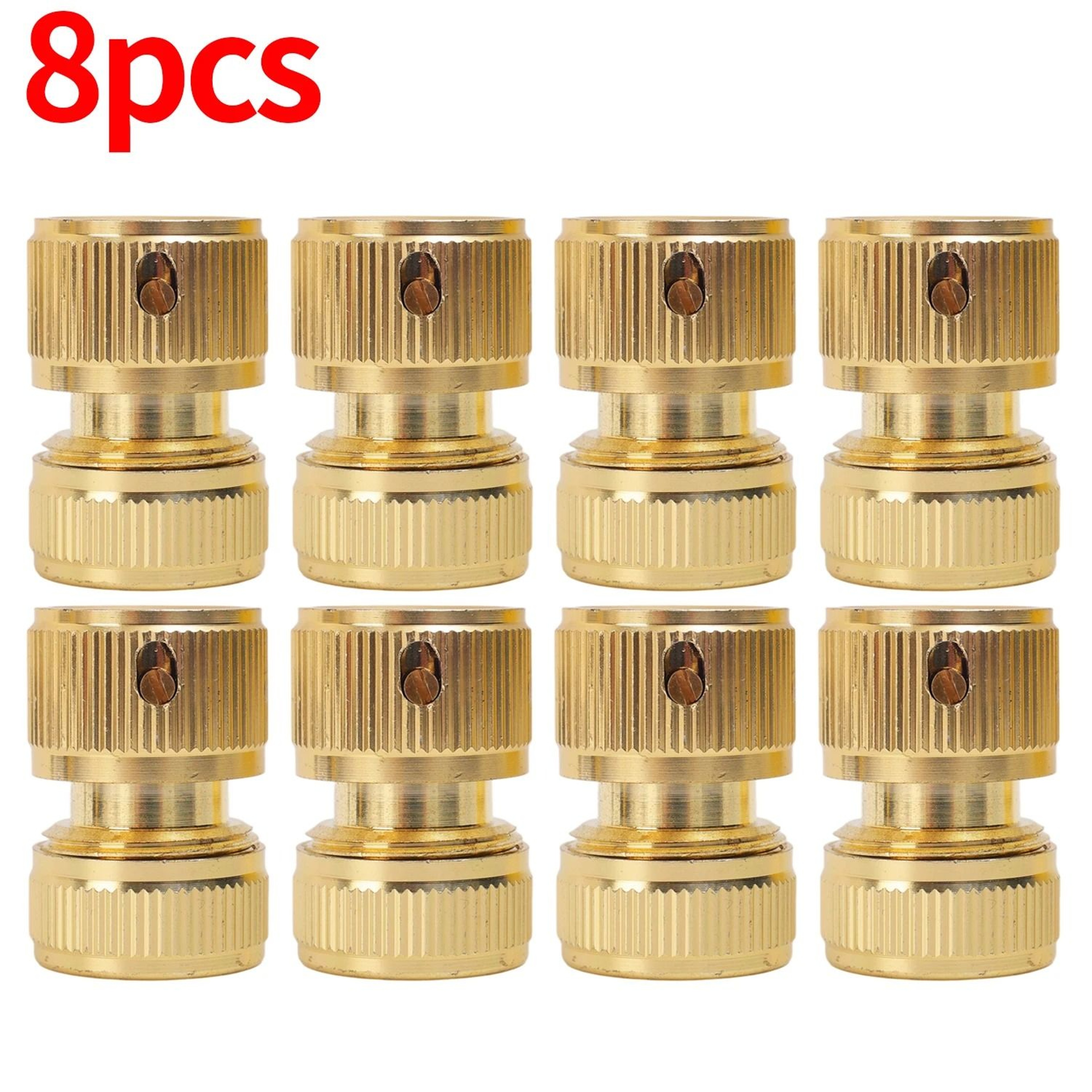 Brass Garden Hose Quick Connector Tap Adapter For Drip Irrigation And Hose Repair 13