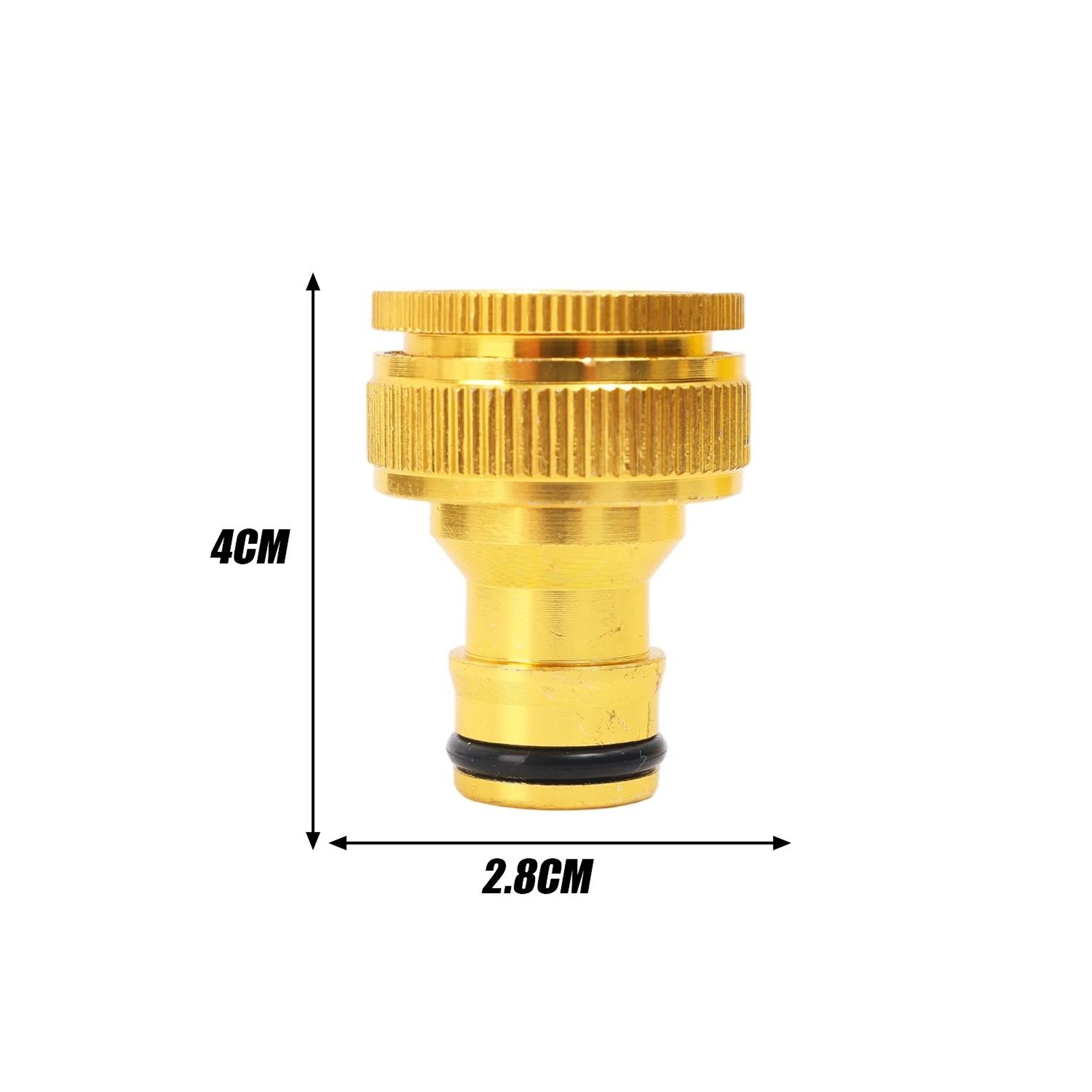 Brass Garden Hose Quick Connector Tap Adapter For Drip Irrigation And Hose Repair 6