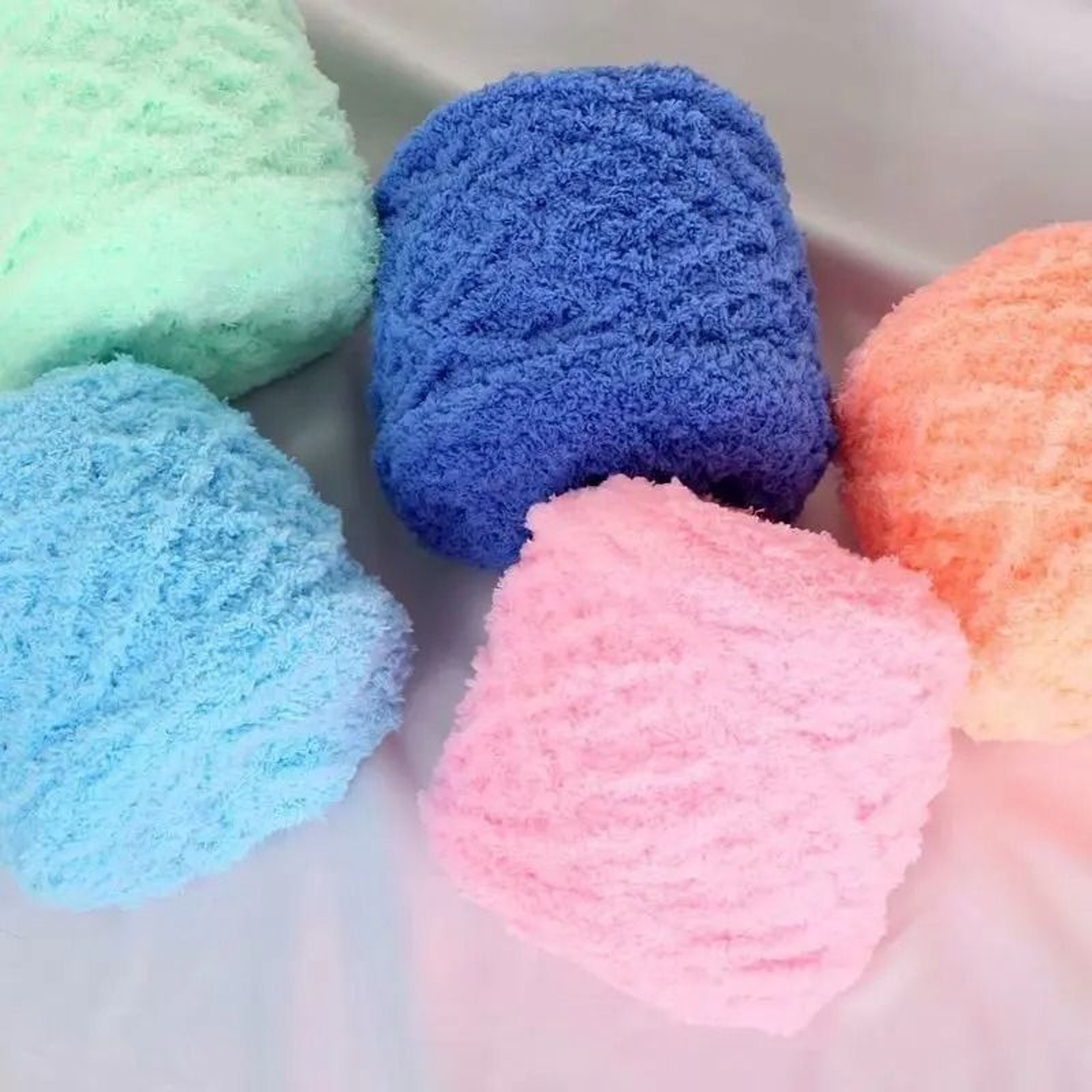 Soft Baby Velvet Chunky Yarn For Knitting Crochet Sweaters Scarves And DIY Crafts 1