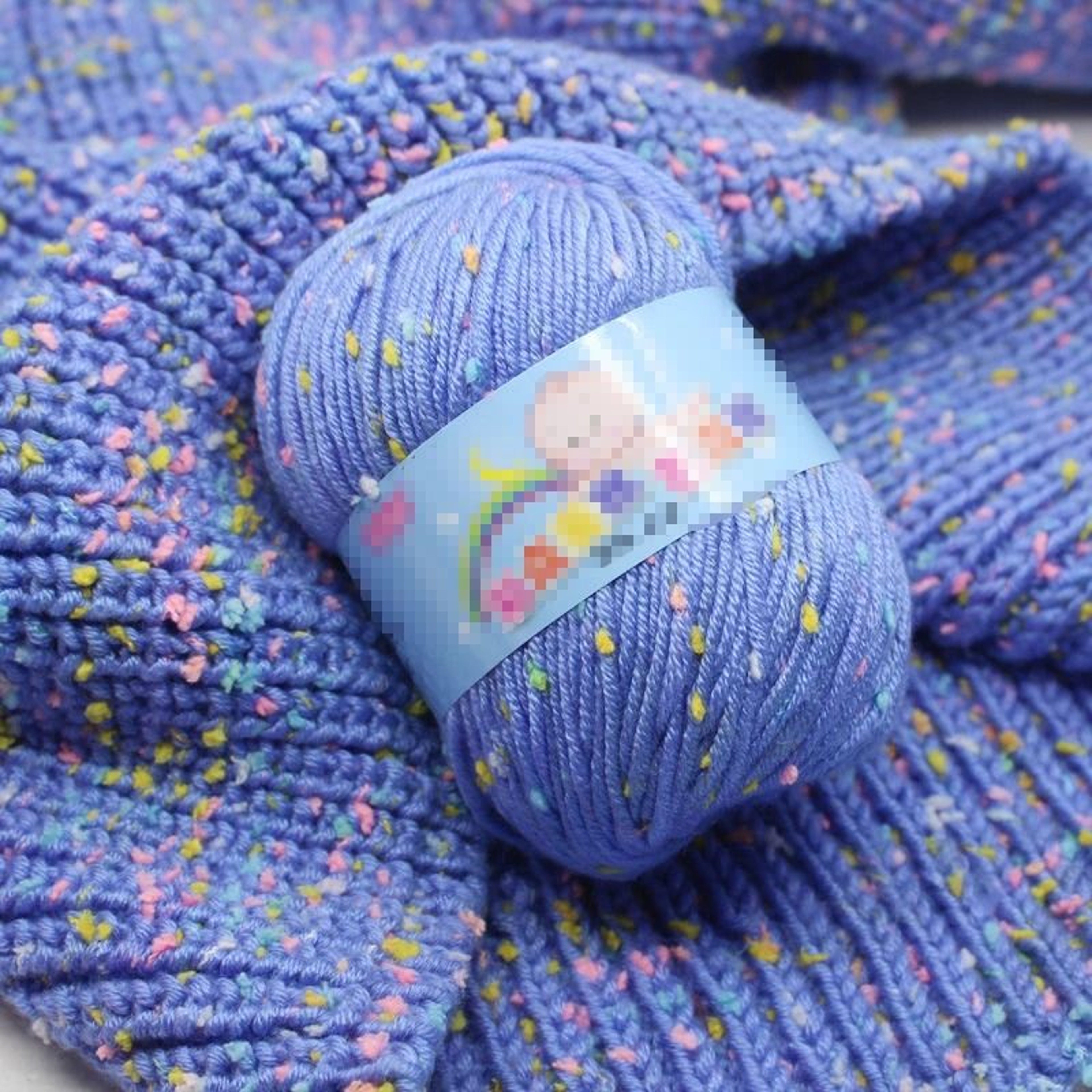 Premium Baby Cotton Cashmere Worsted Yarn Eco Dyed Soft Knitting  Crochet Yarn For Sweaters Blanket 5