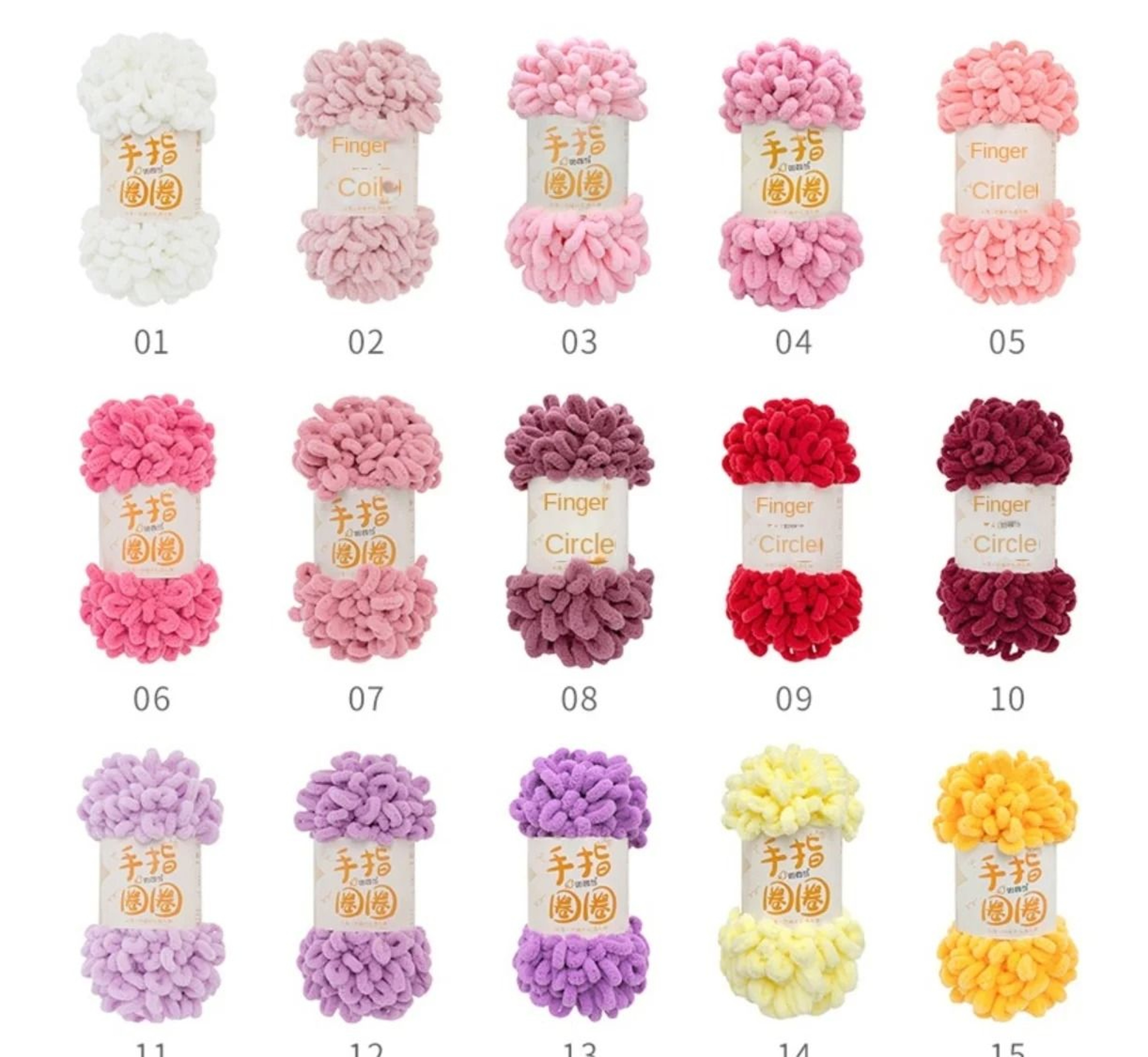 Super Soft Finger Loop Chenille Yarn 100g No Needle Chunky Puffy Yarn For Hand Knitting Blankets Pi 0