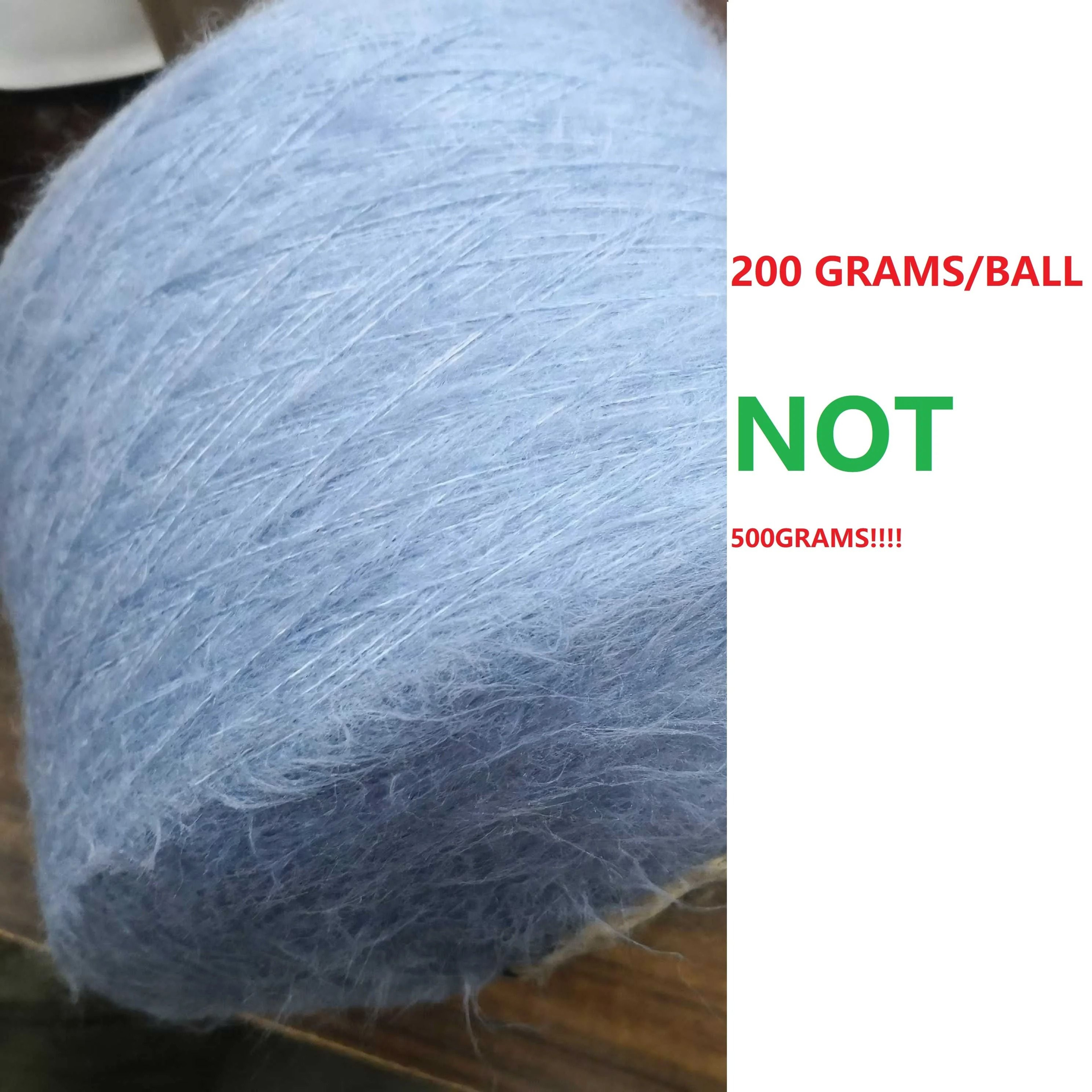 Chunky Mohair Wool Bulky Yarn For Knitting  Crochet 21
