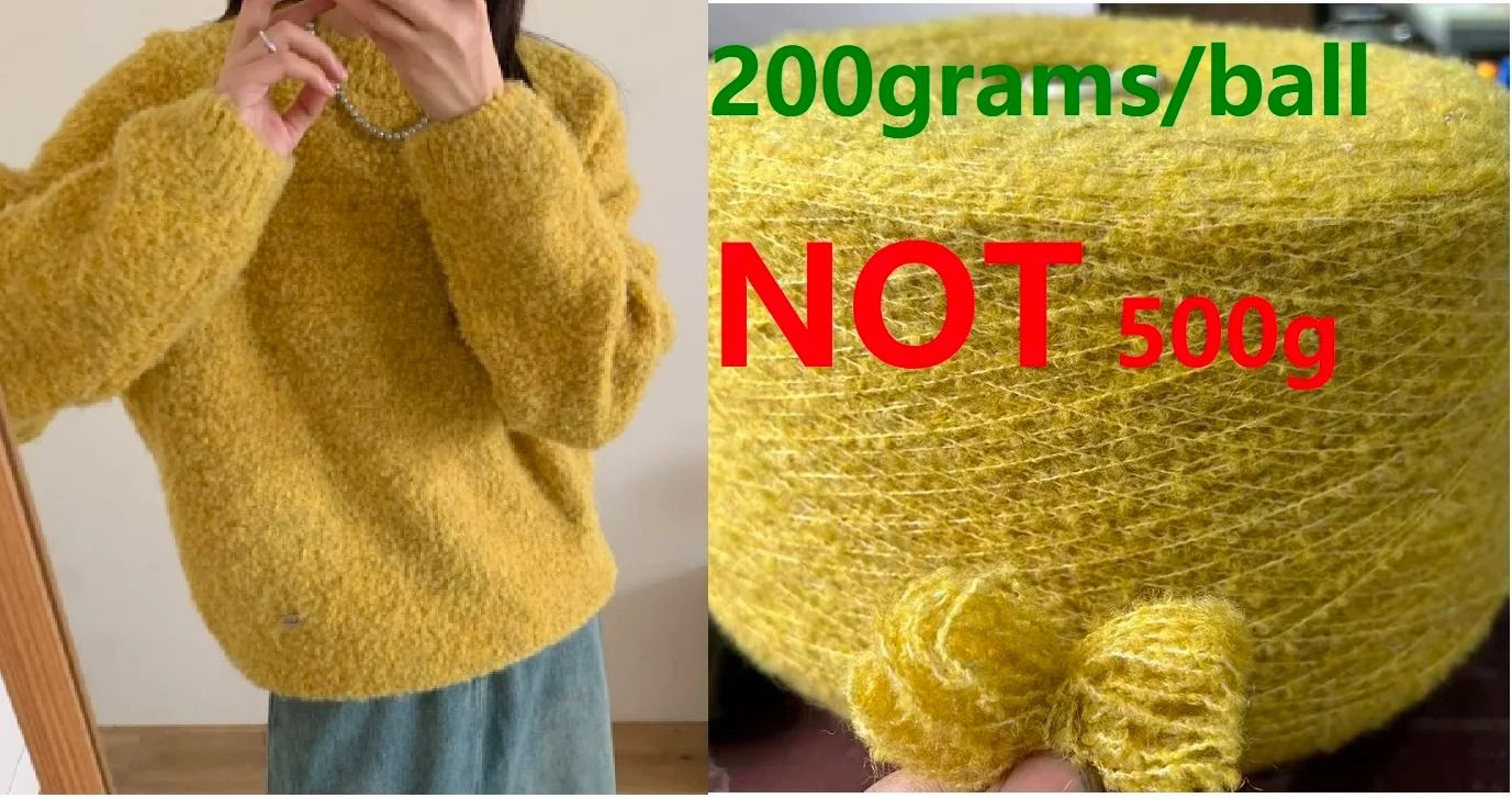 Chunky Mohair Wool Bulky Yarn For Knitting  Crochet 29
