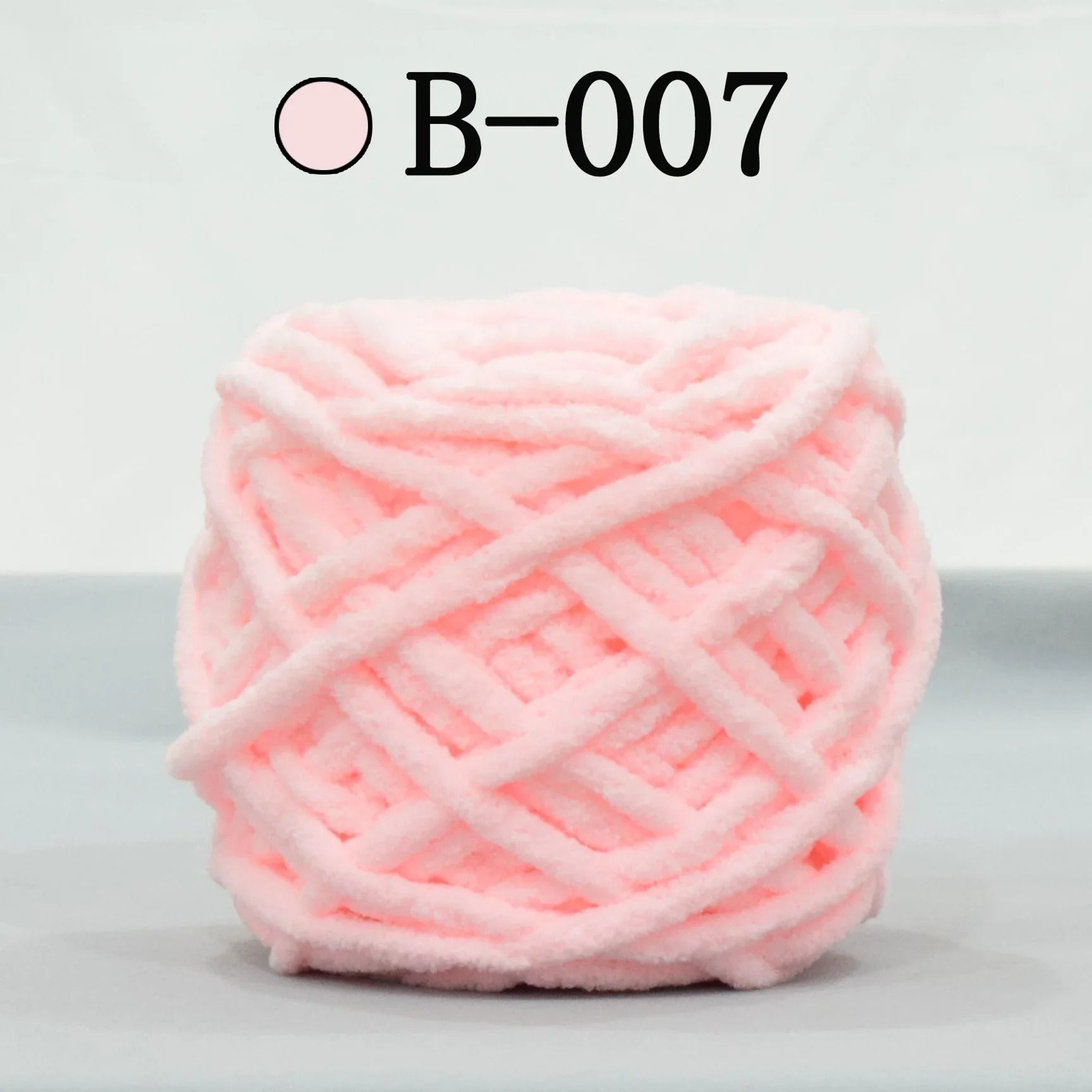 Super Soft Milk Cotton Chenille Yarn 100g Chunky Polyester Blend Yarn For Knitting Crochet Hats Sca 14