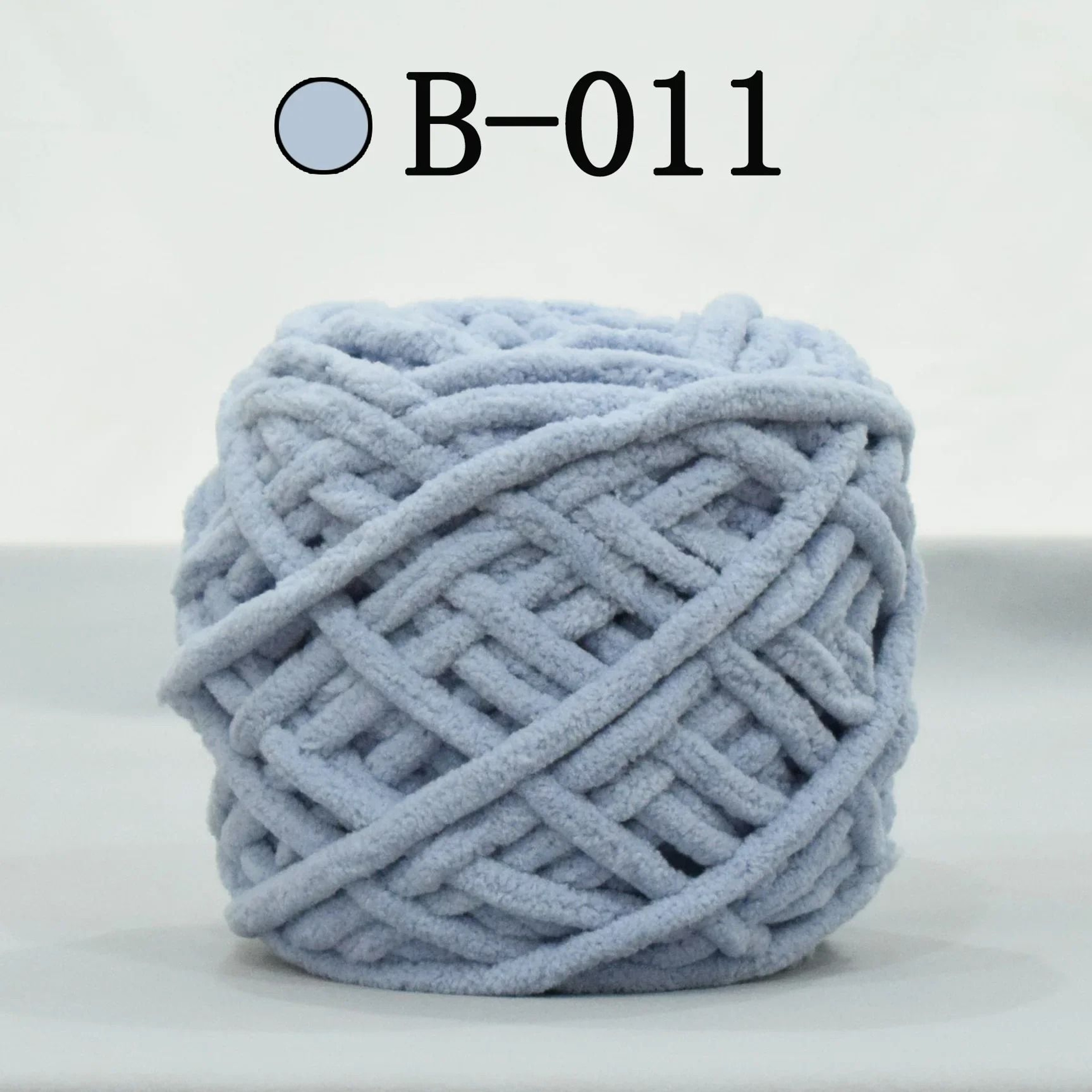 Super Soft Milk Cotton Chenille Yarn 100g Chunky Polyester Blend Yarn For Knitting Crochet Hats Sca 18