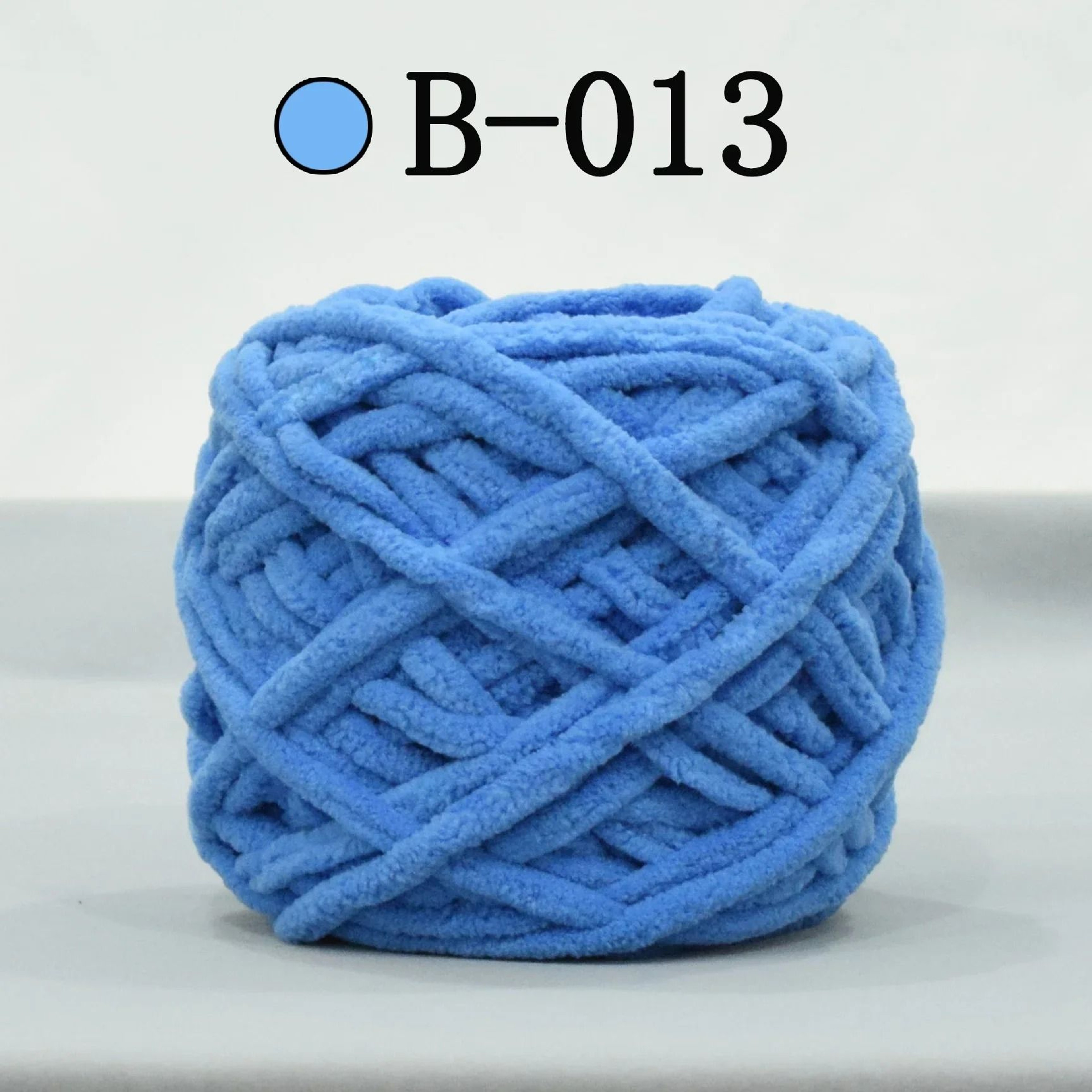 Super Soft Milk Cotton Chenille Yarn 100g Chunky Polyester Blend Yarn For Knitting Crochet Hats Sca 20