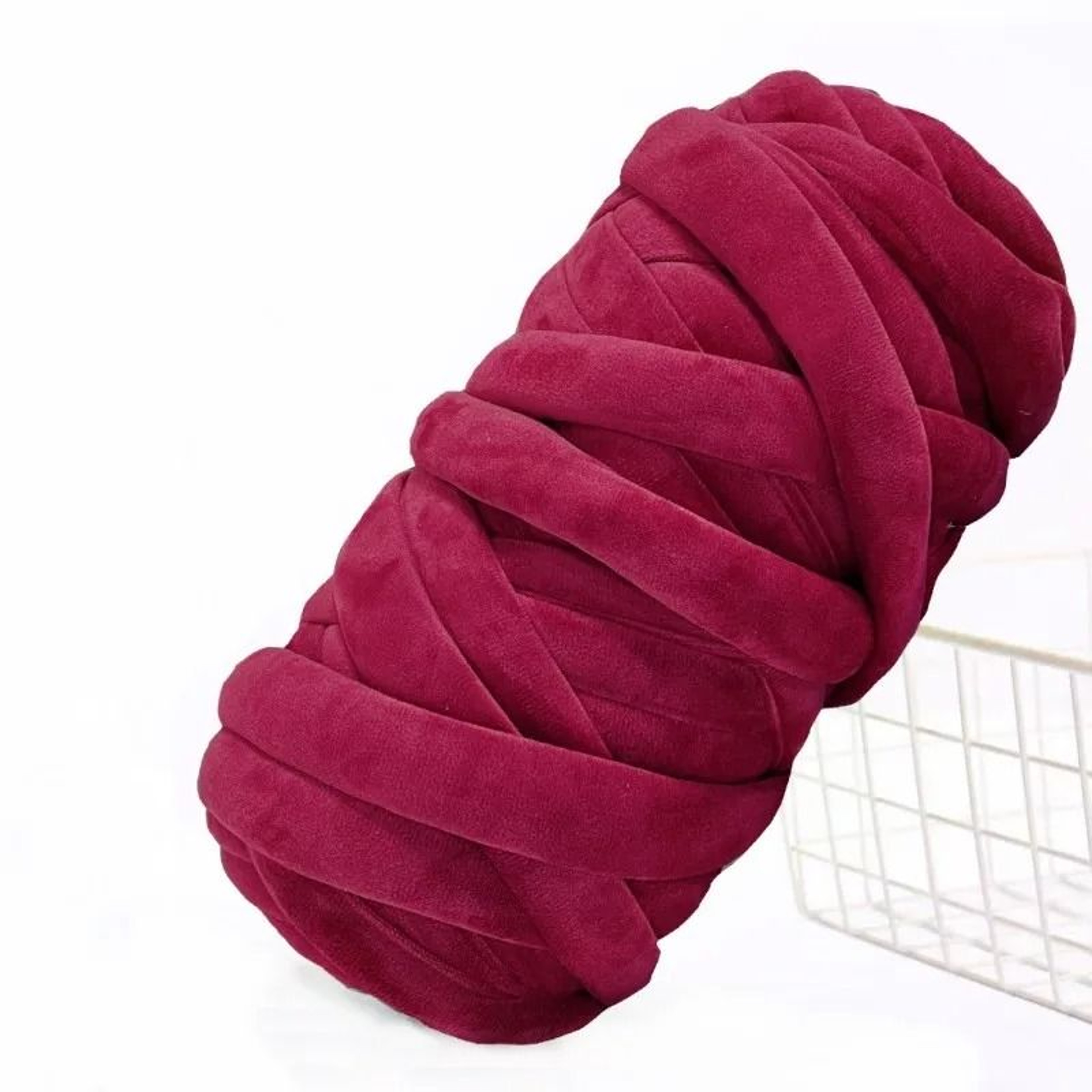 Giant Velvet Bulky Yarn For Arm Knitting  DIY Crafts 88 Oz 29