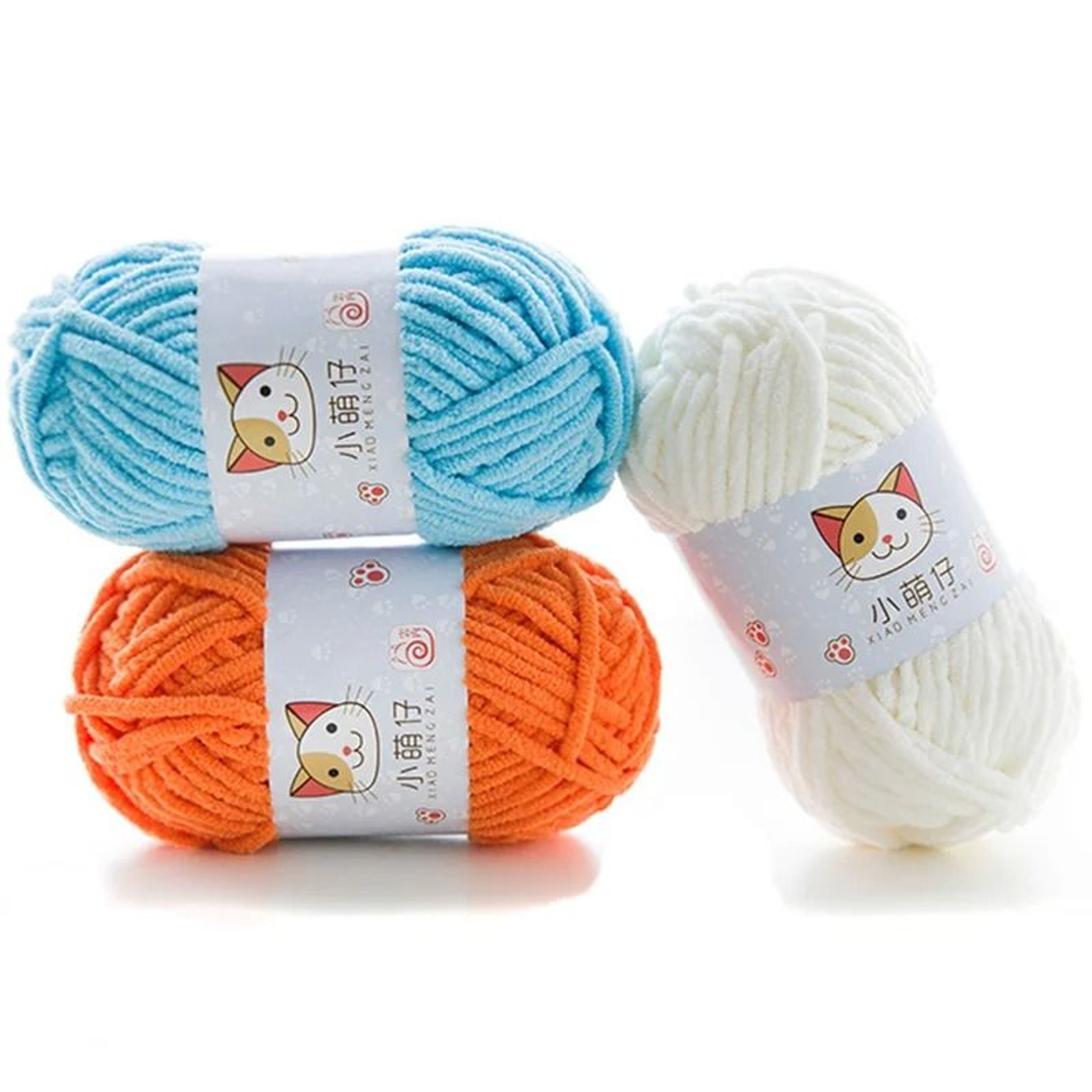 Soft Chunky Knitting  Crochet Wool Yarn 18 Oz 4