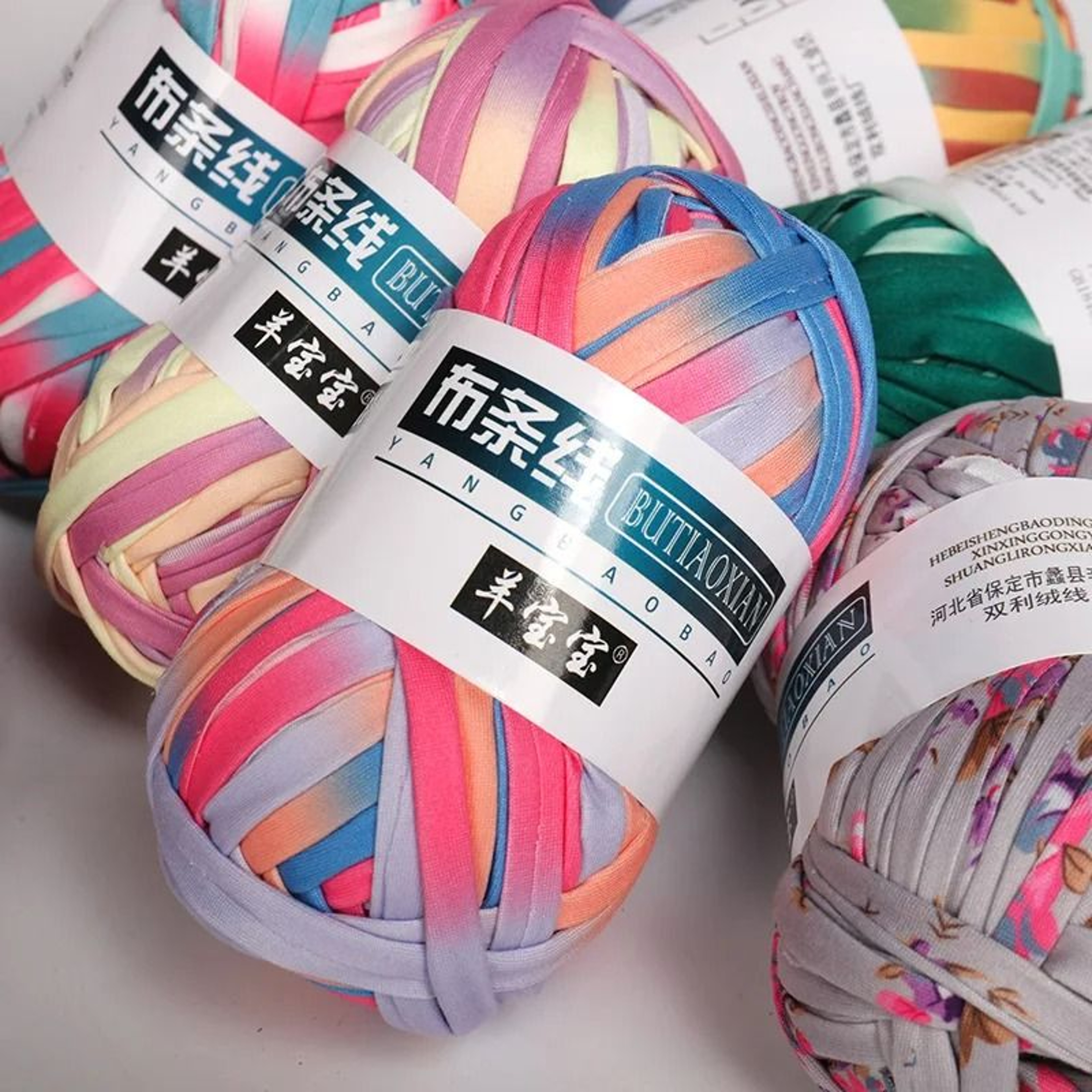 024 Lb T Shirt Crochet Yarn Thick Cotton Webbing Yarn For Bags Baskets Blankets And DIY Crafts 2