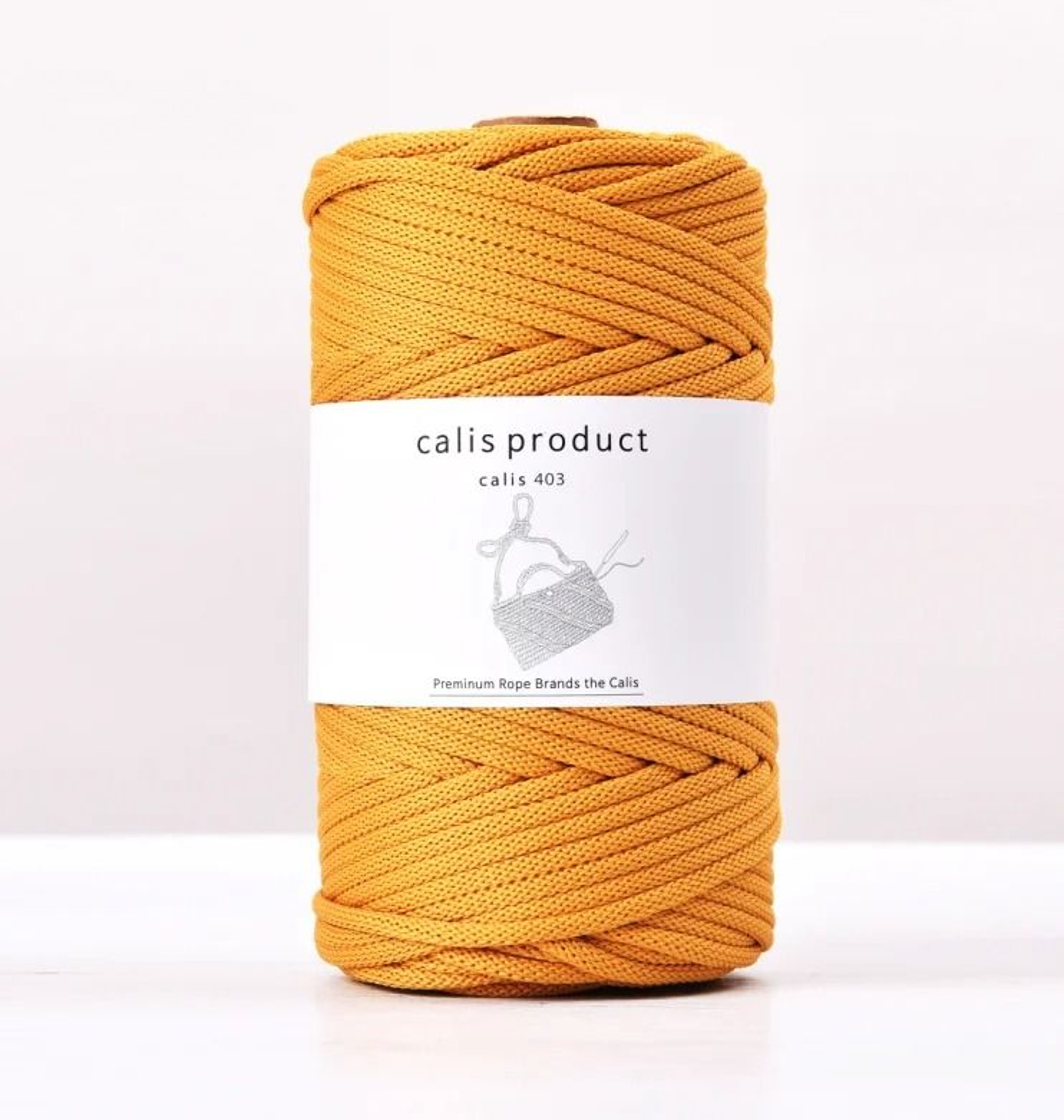 4 Mm Flat Polyester Tube Yarn 80 Yd Elastic Chunky Knitting Yarn For Bags Rugs And DIY Crafts 7