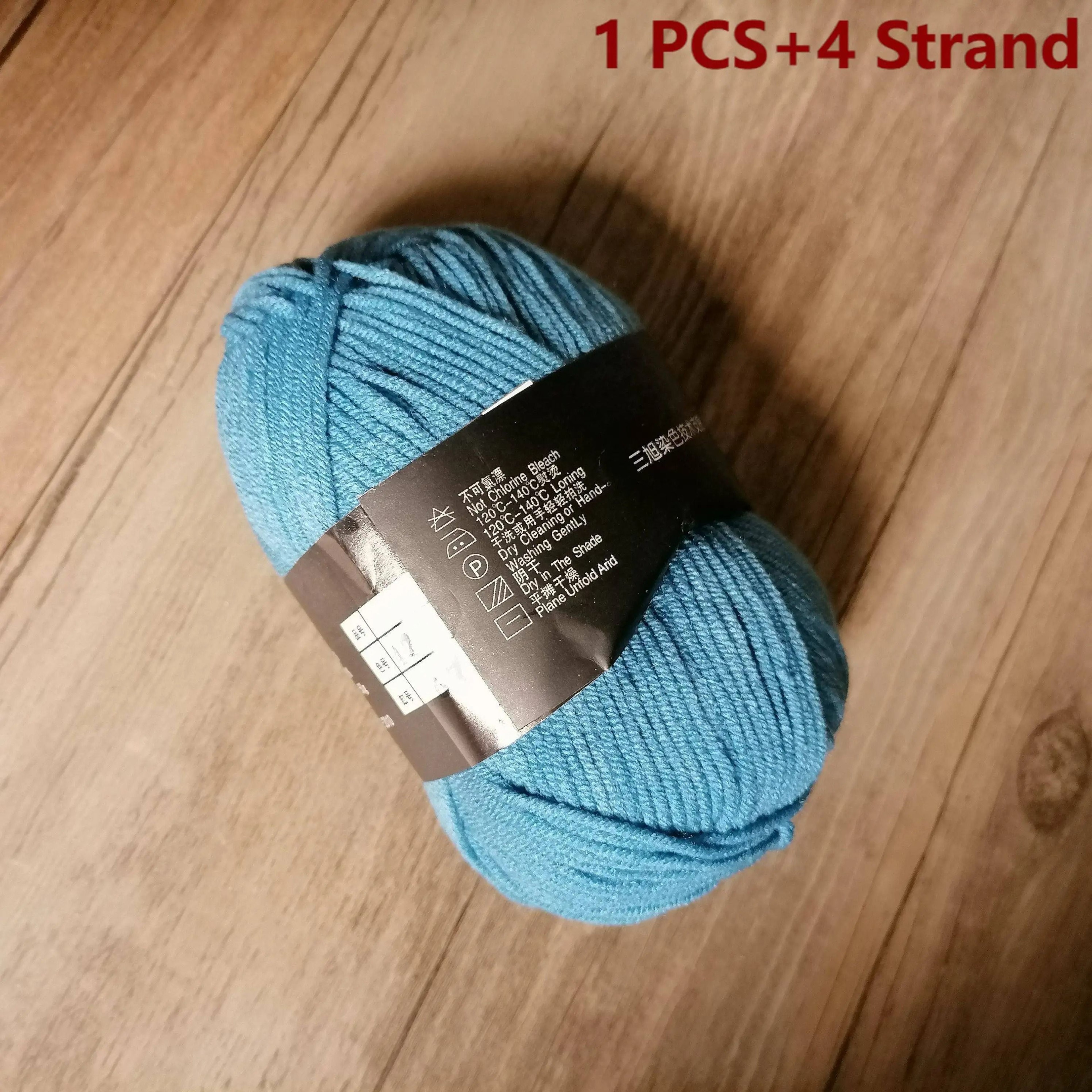 Organic 4 Ply Baby Milk Cotton Yarn For Crochet Knitting  DIY Crafts 6