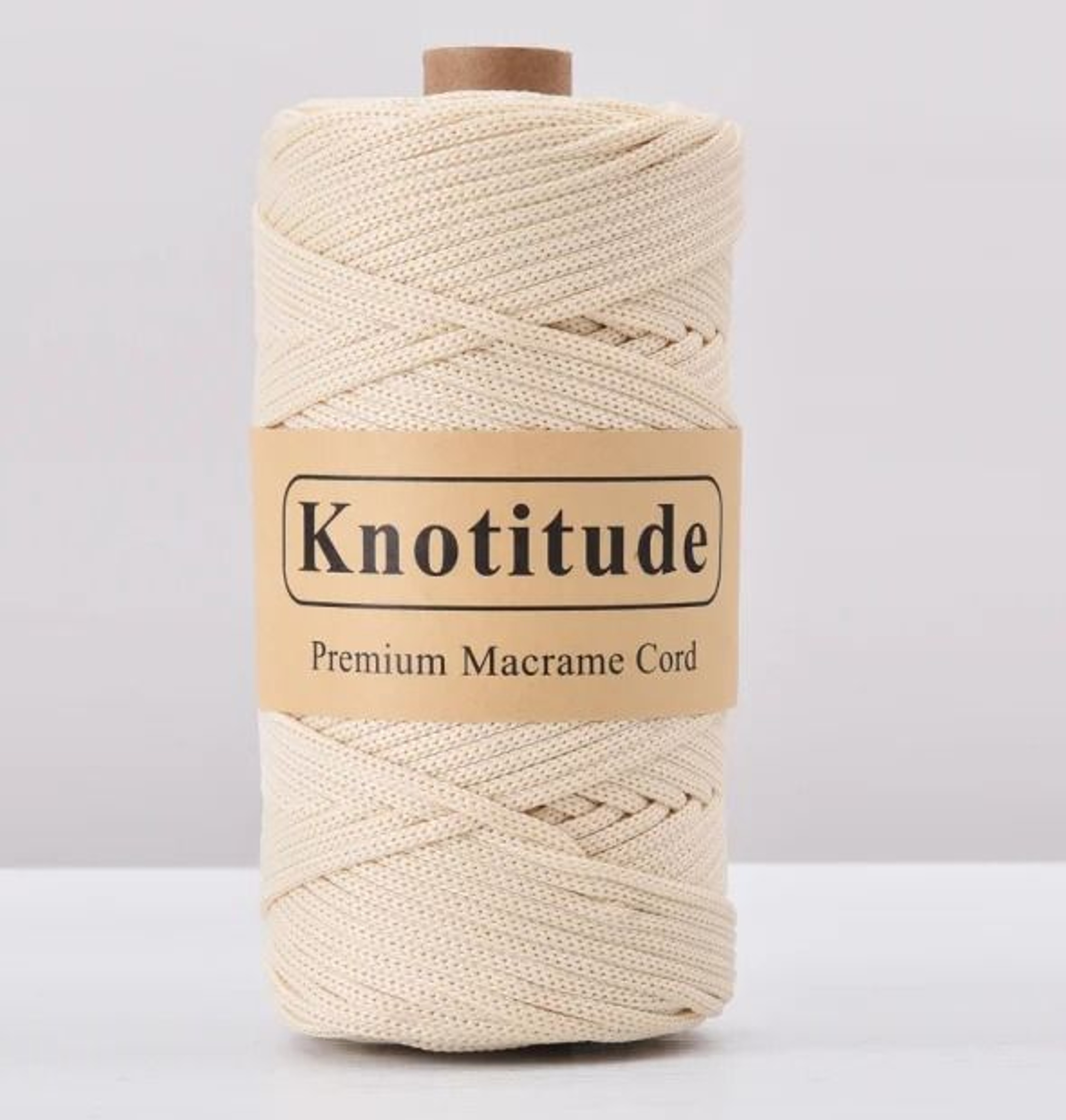 4mm Polyester Tube Yarn Cord For Crochet Bags Rugs  DIY Crafts 130m 16