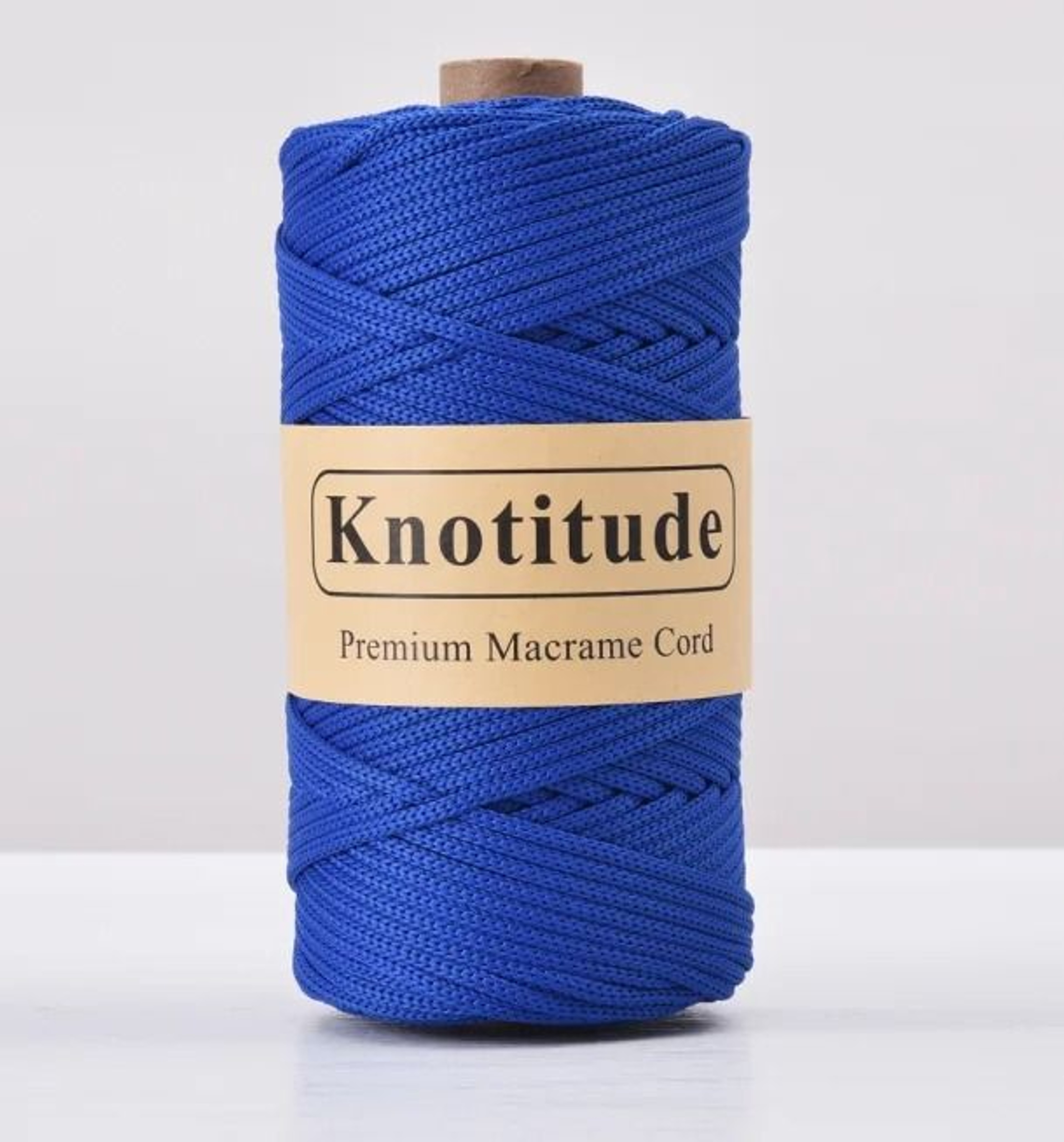 4mm Polyester Tube Yarn Cord For Crochet Bags Rugs  DIY Crafts 130m 21