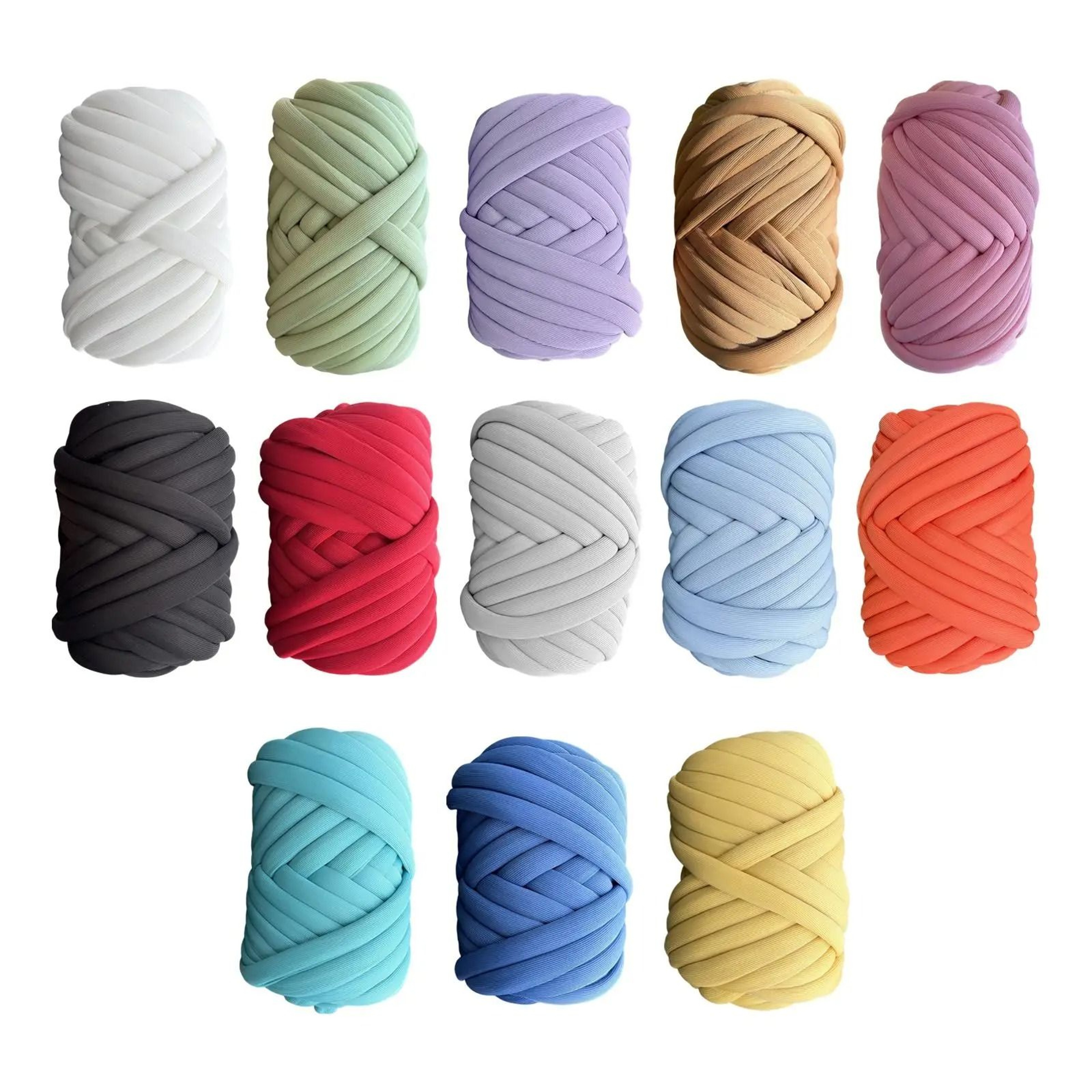 88 Oz Jumbo Tubular Yarn For Arm Knitting Blankets  DIY Crafts 0