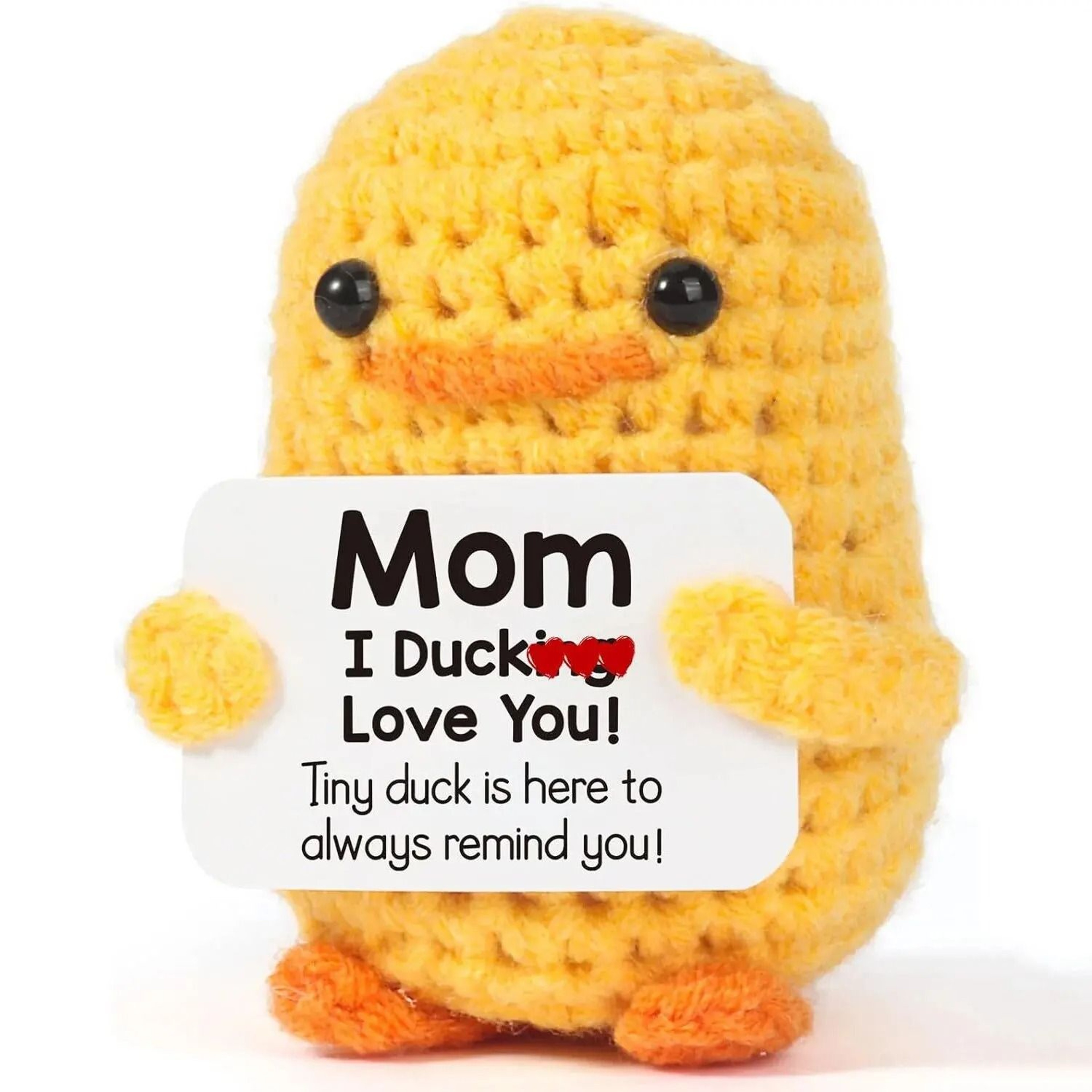 Positive Energy Crochet Doll Handmade Amigurumi Desk Decor  Gift 21