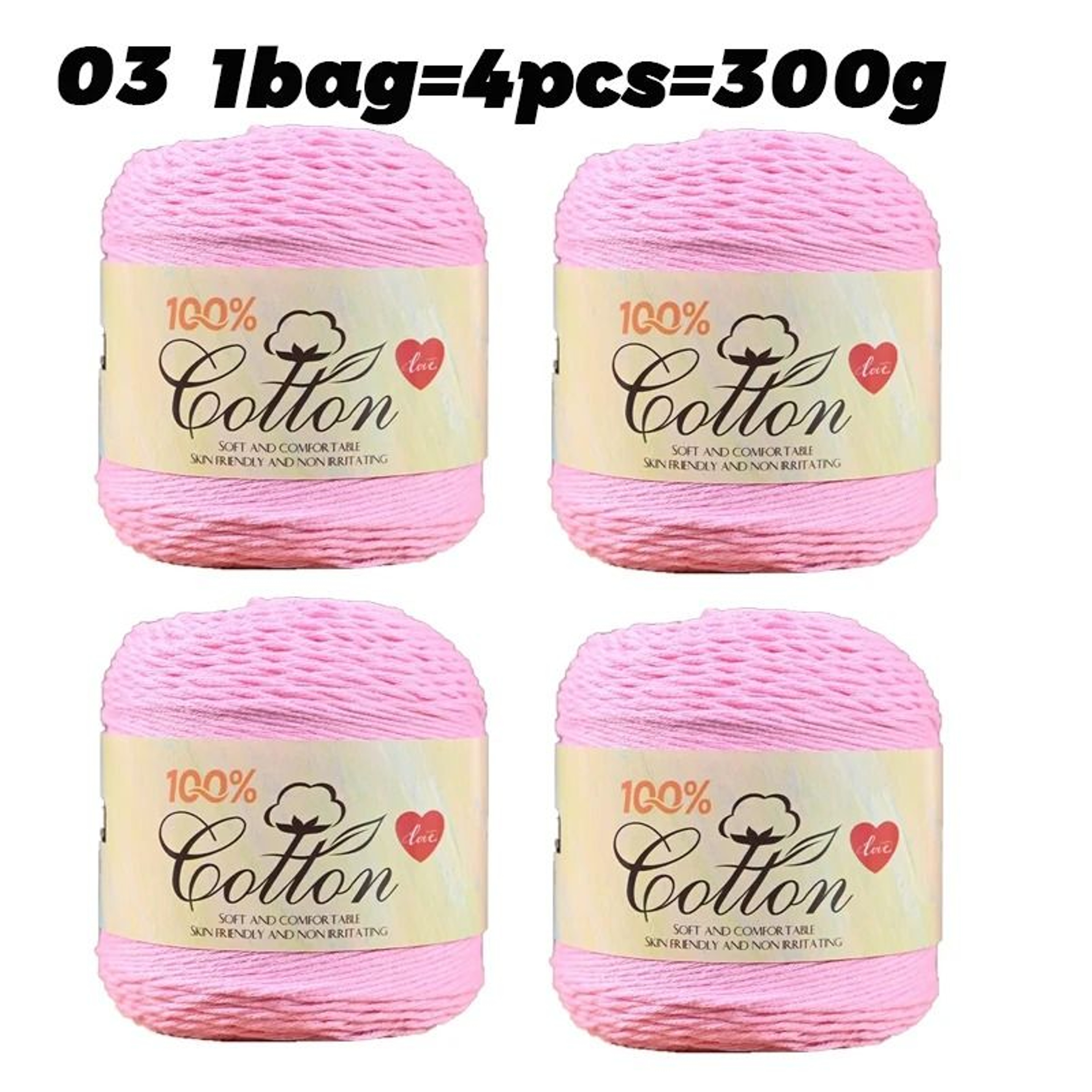 Pure Cotton Cake Yarn For Crochet Knitting  Handmade Spring Summer Crafts 12