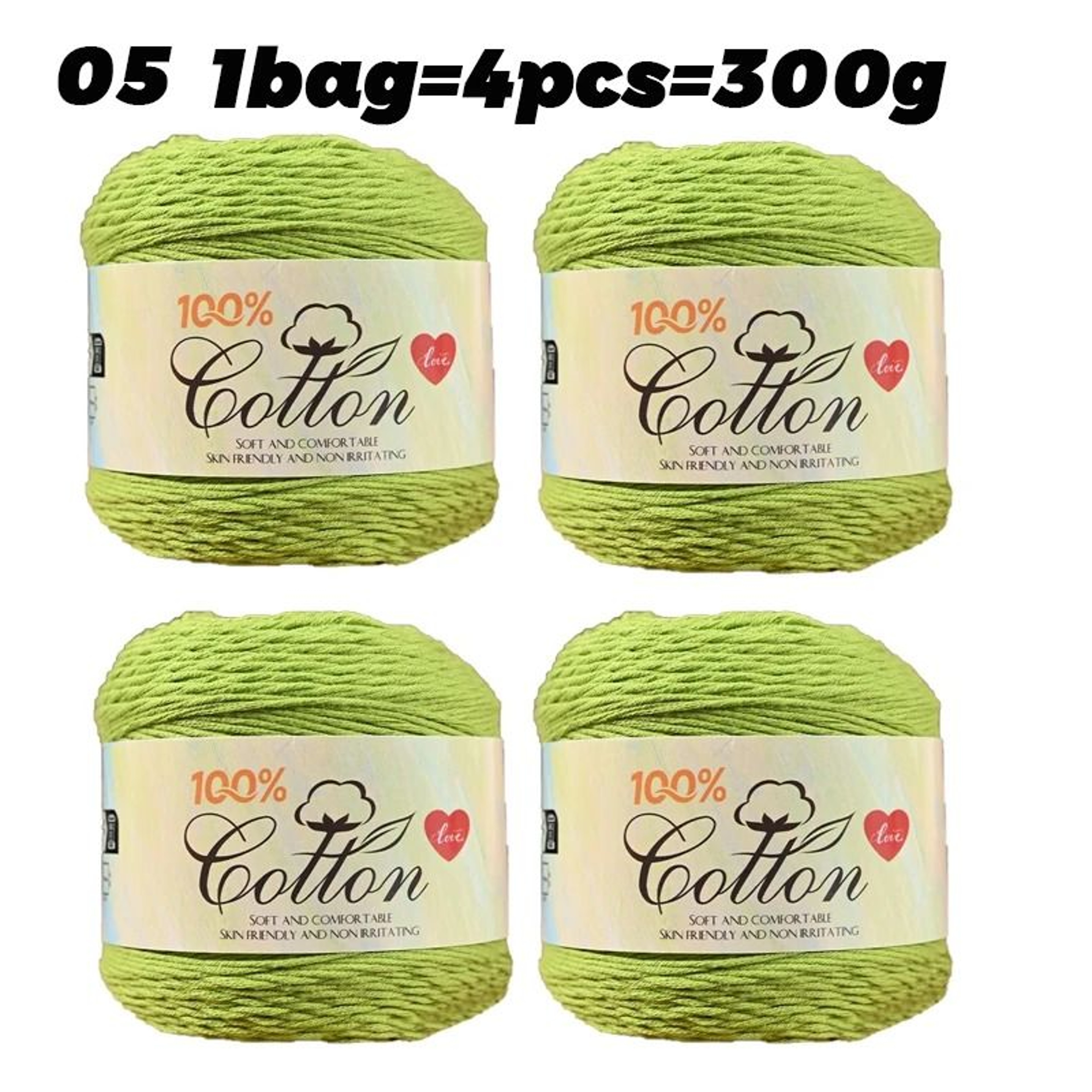 Pure Cotton Cake Yarn For Crochet Knitting  Handmade Spring Summer Crafts 13